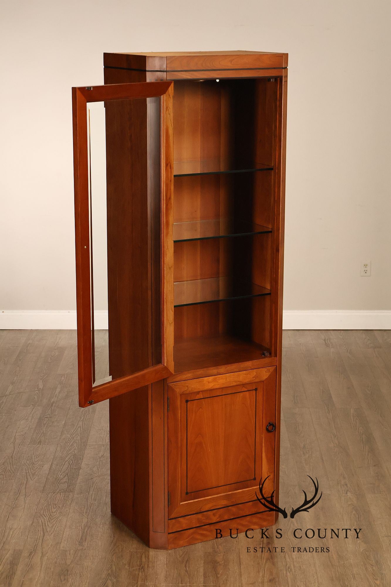 Stickley 21st Century Collection Cherry Curio Display Cabinet