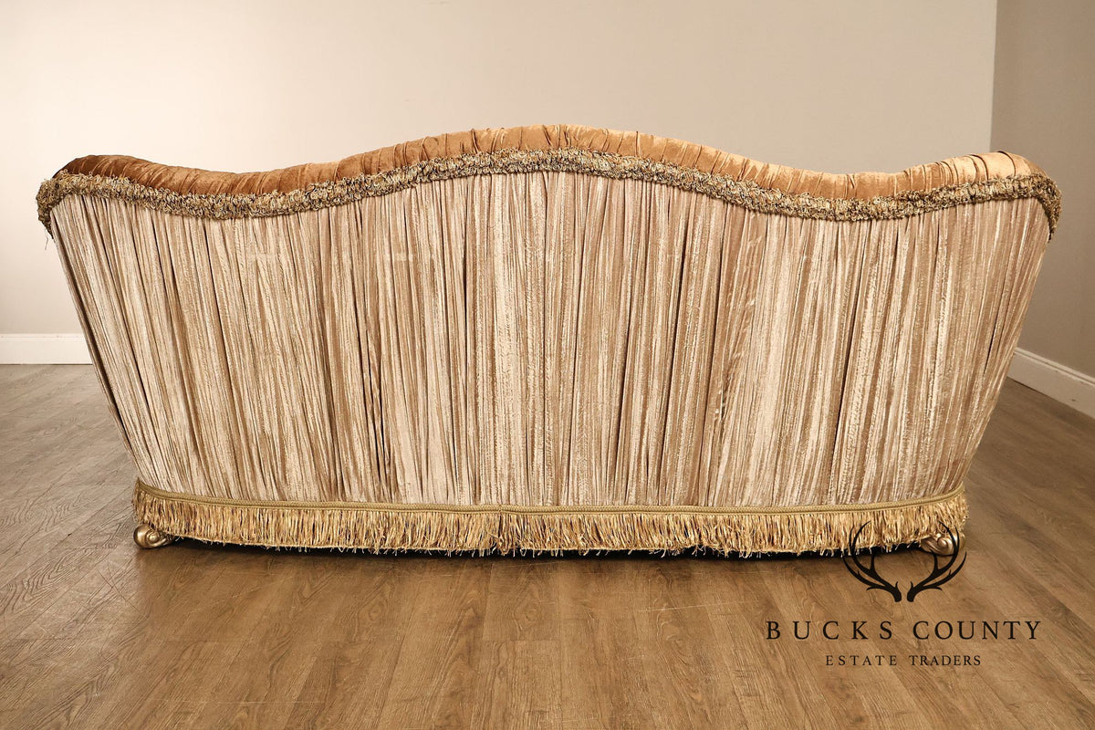 Italian Renaissance Style Upholstered Sofa