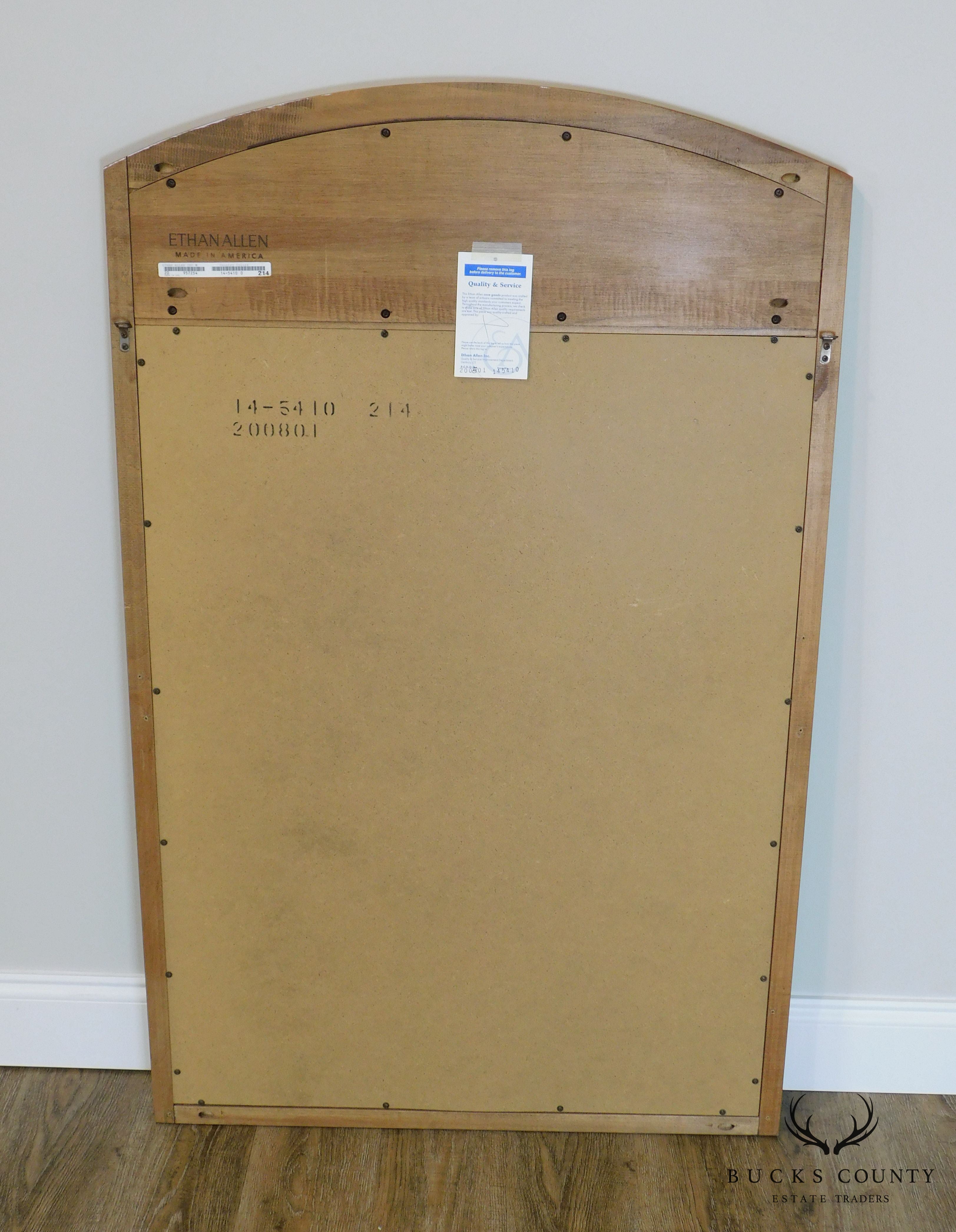 Ethan Allen Country Colors Beveled Mirror