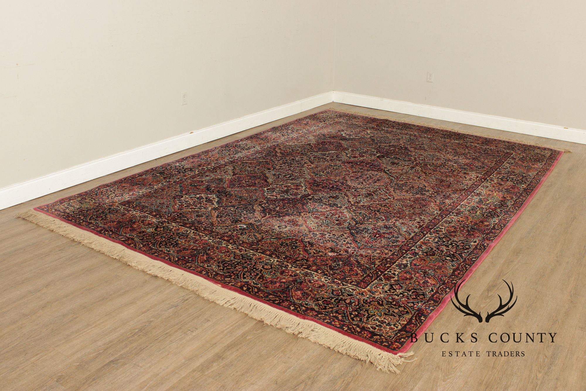 Karastan Kirman Wool Area Rug  8,8" X 12'