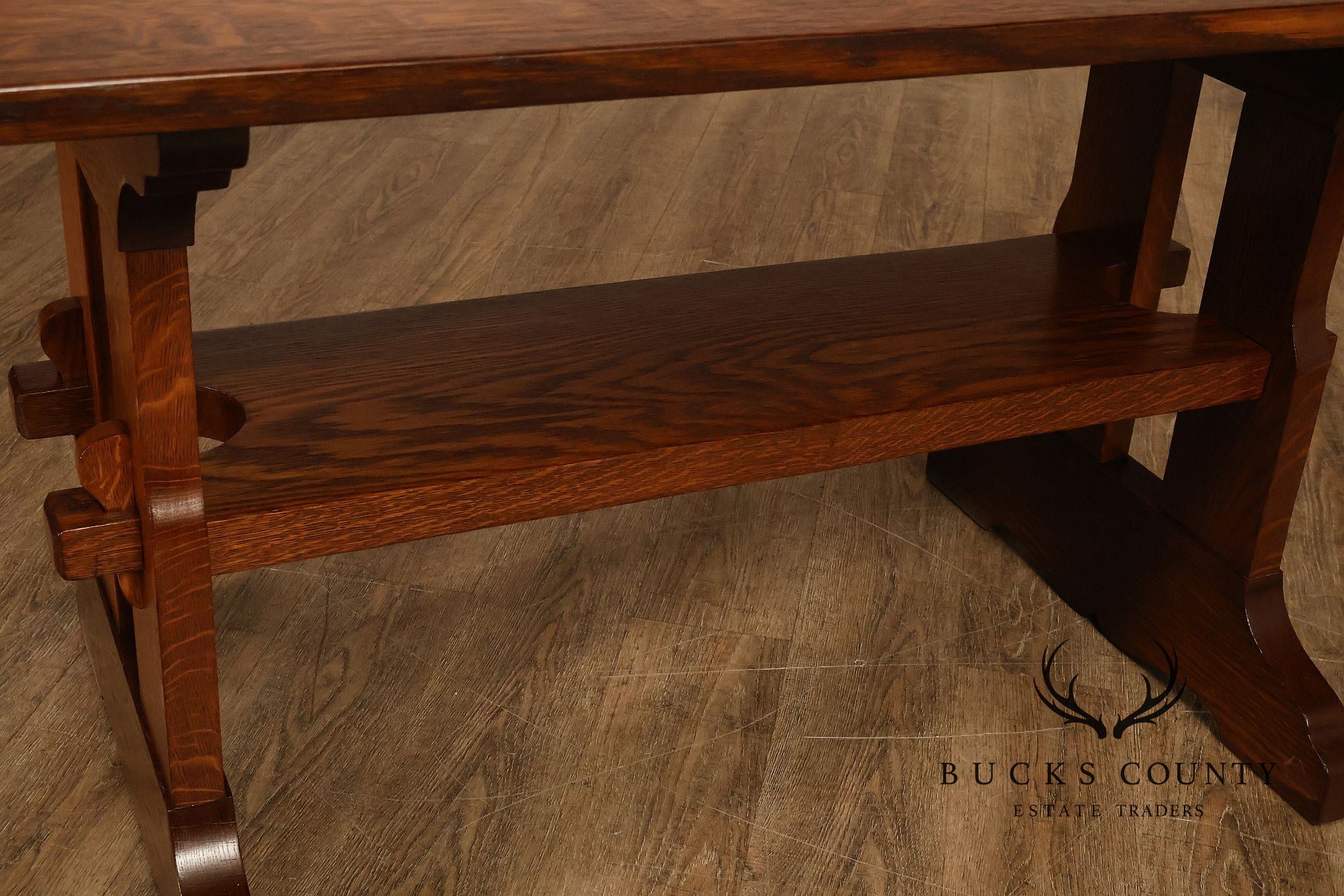 Gustav Stickley Antique Mission Oak Library Table