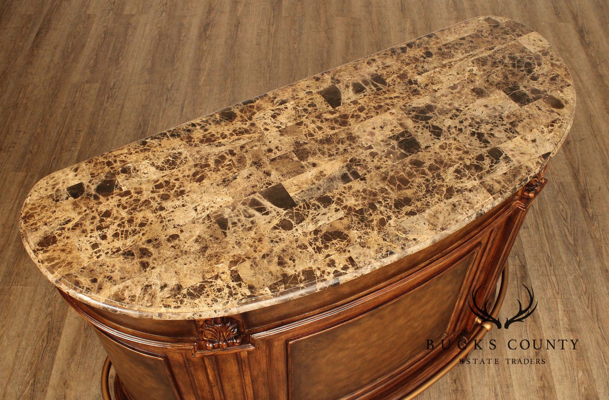 Continents by Broyhill Renaissance Style Marble Top Bar