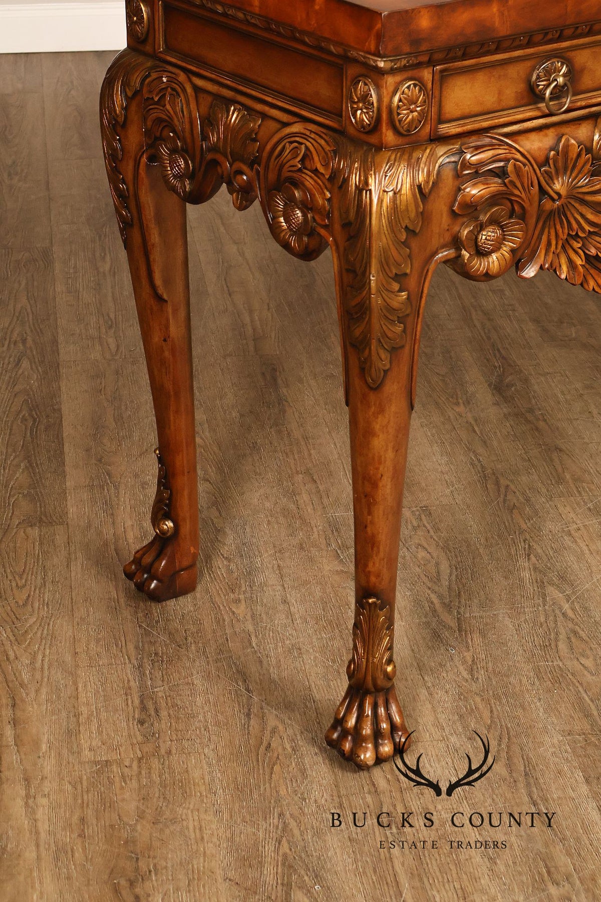 Theodore Alexander Althorp Mahogany George III Style Console Table