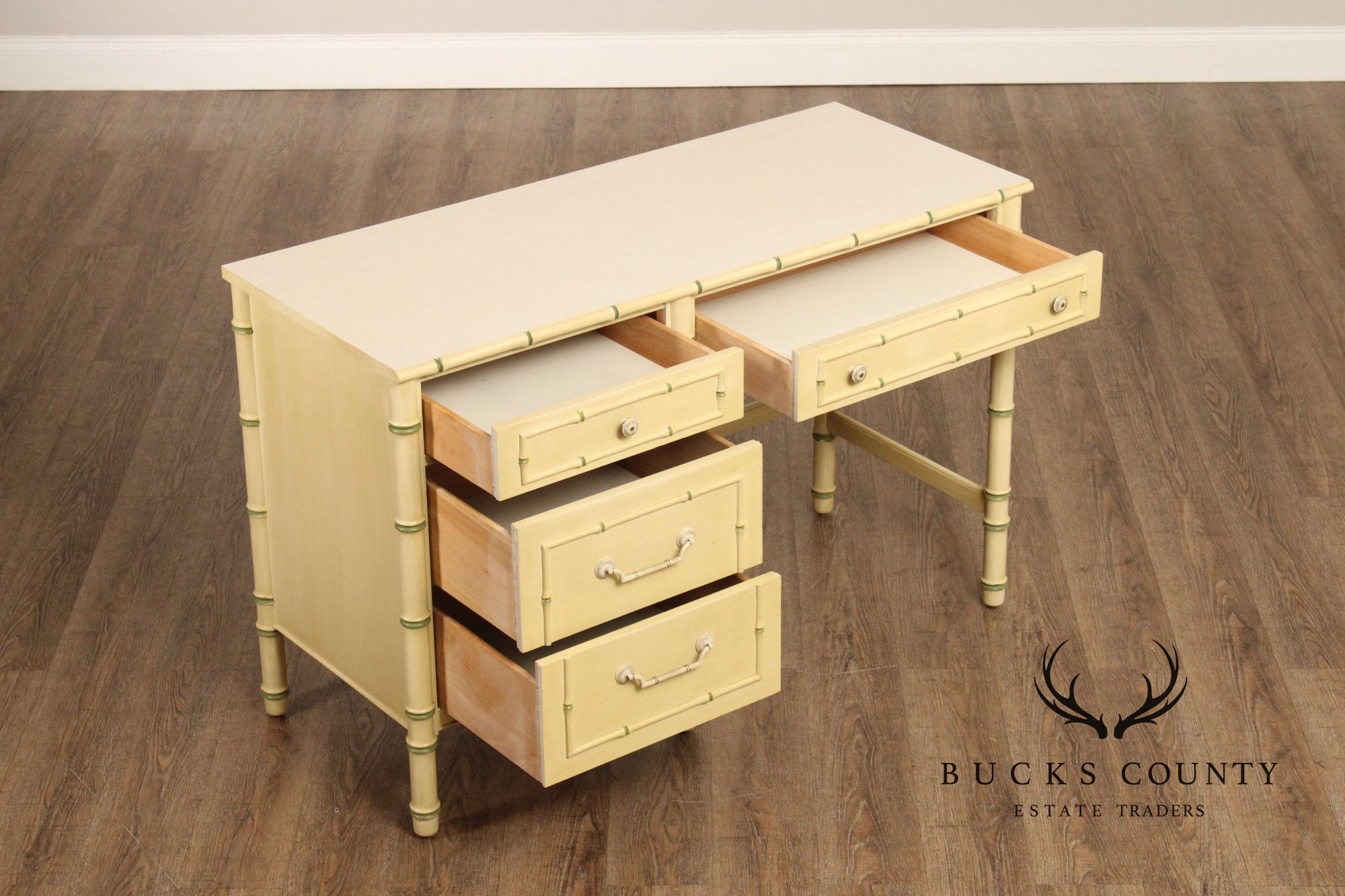 Thomasville 'Allegro' Faux Bamboo Writing Desk