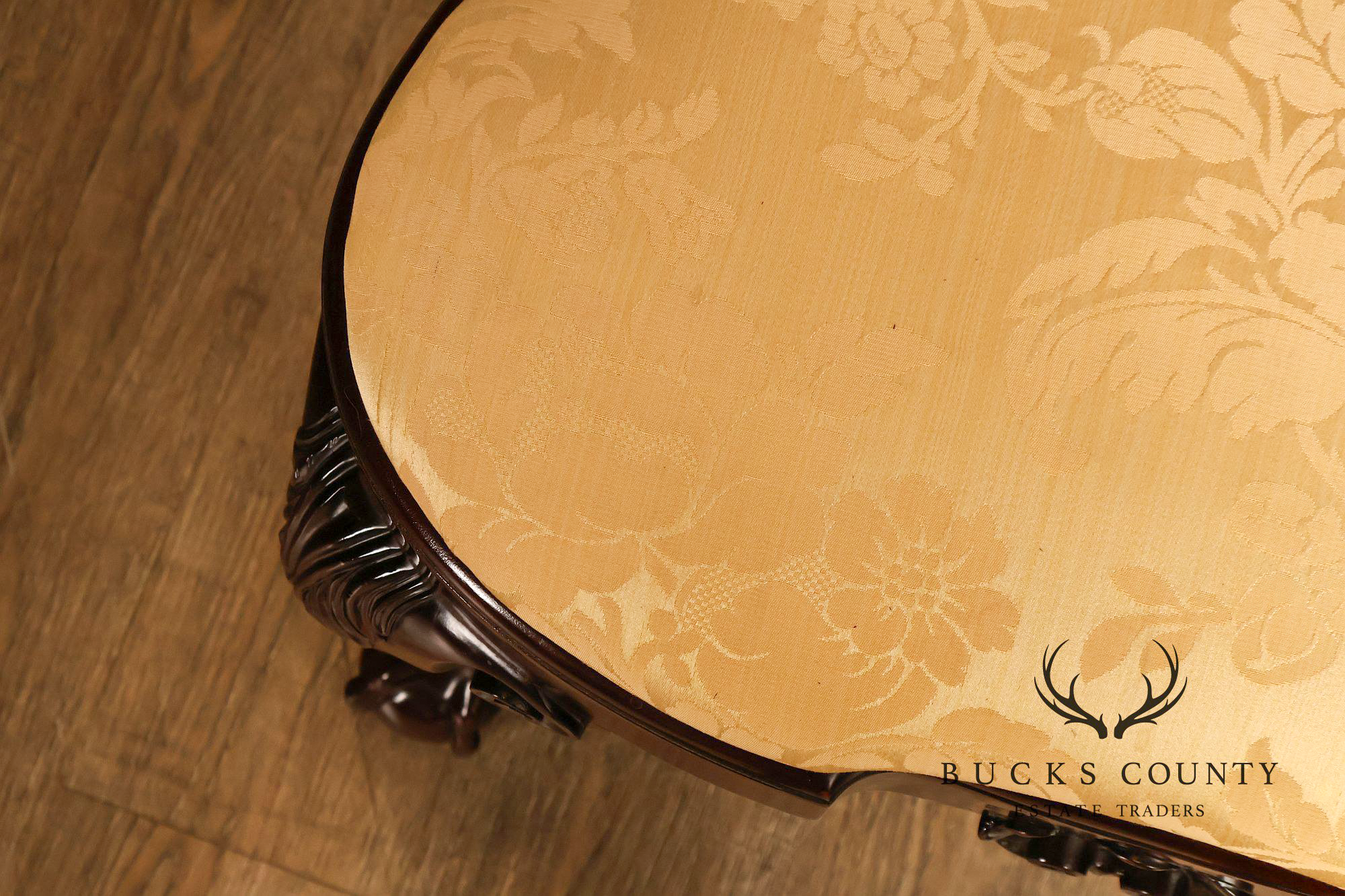 Kindel Winterthur Collection Set of Four Carved Dining Chairs