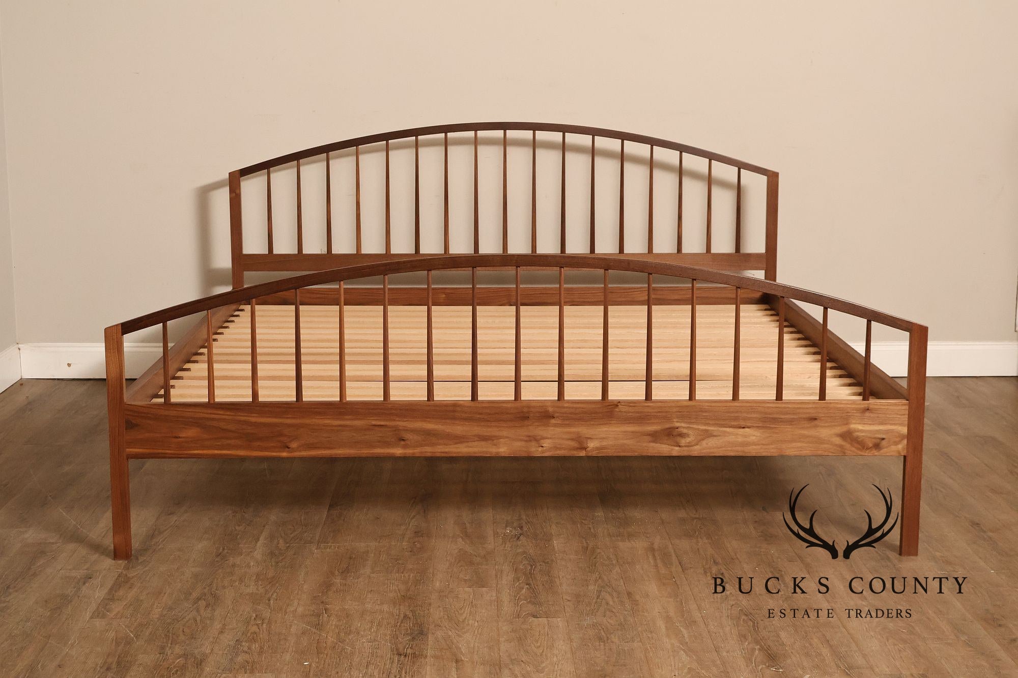 Chilton Burnett Spindle Walnut King Bed
