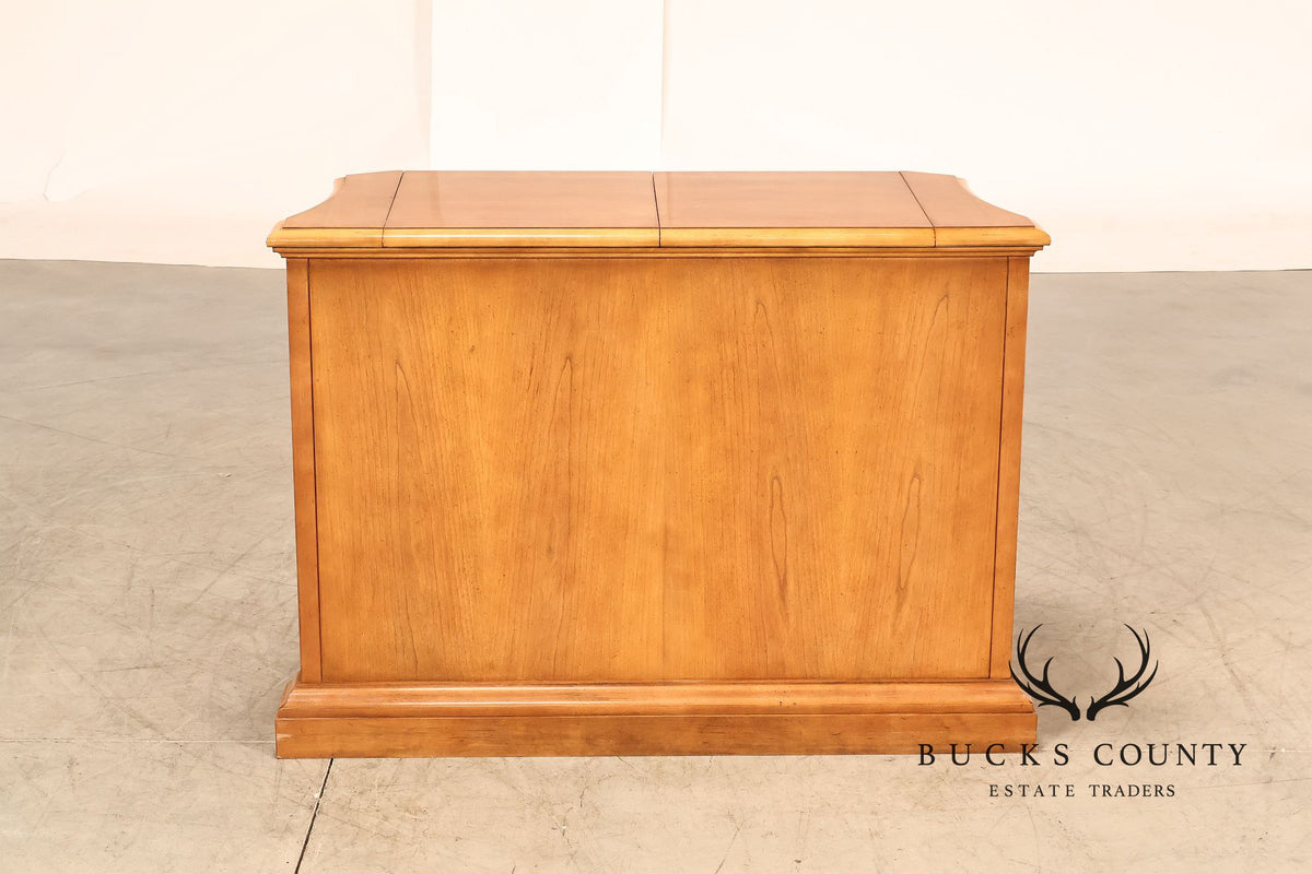 Century Furniture Regency Style Flip Top Server