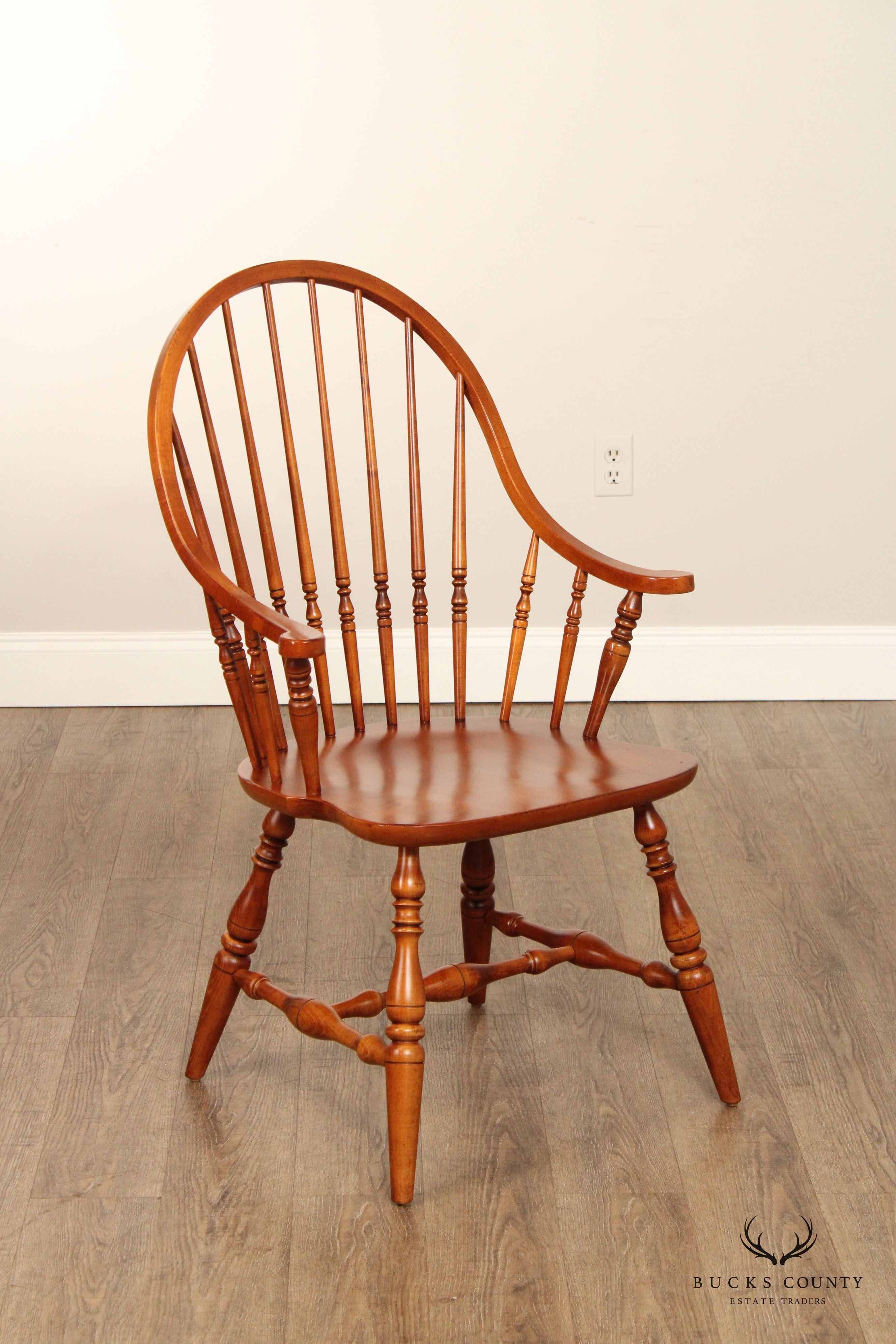 Ethan Allen 'Country Crossings' Maple Windsor Armchair