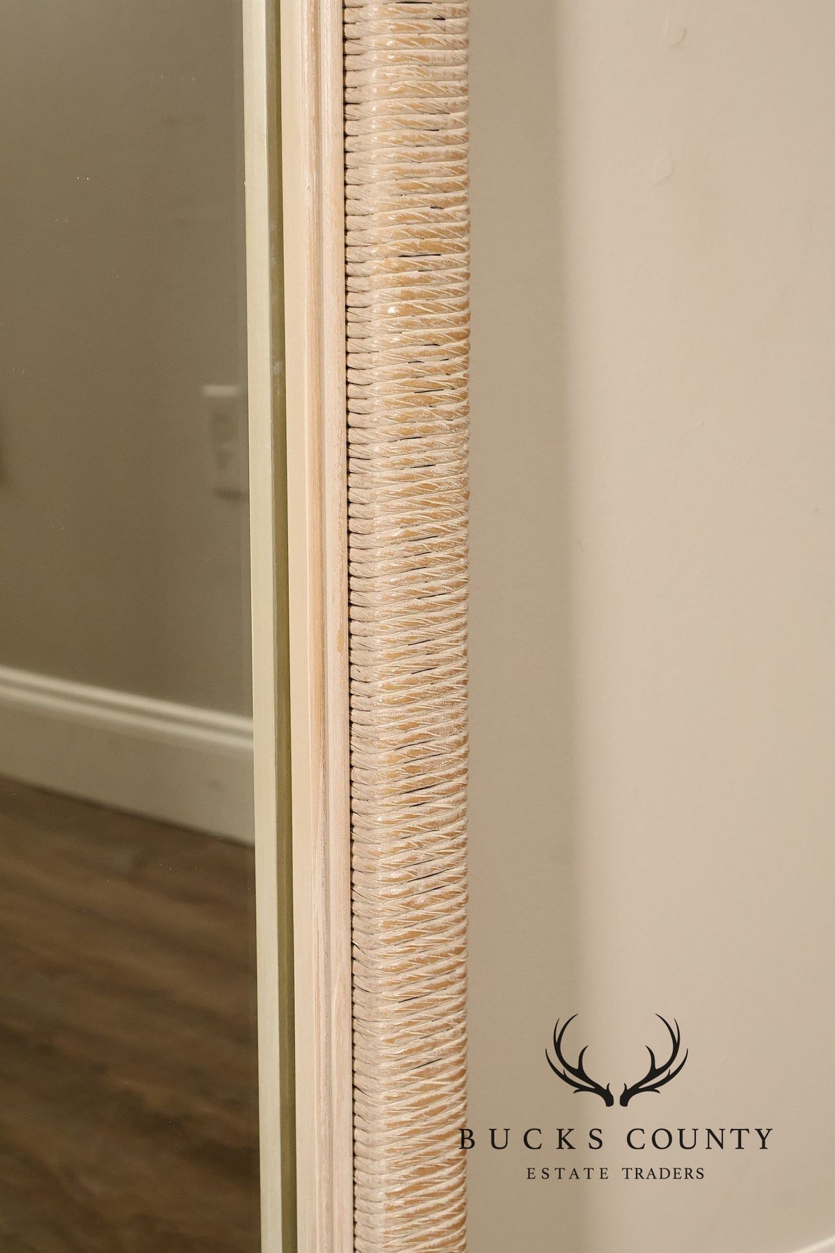 Lexington Henry Link Wicker Pier Mirror