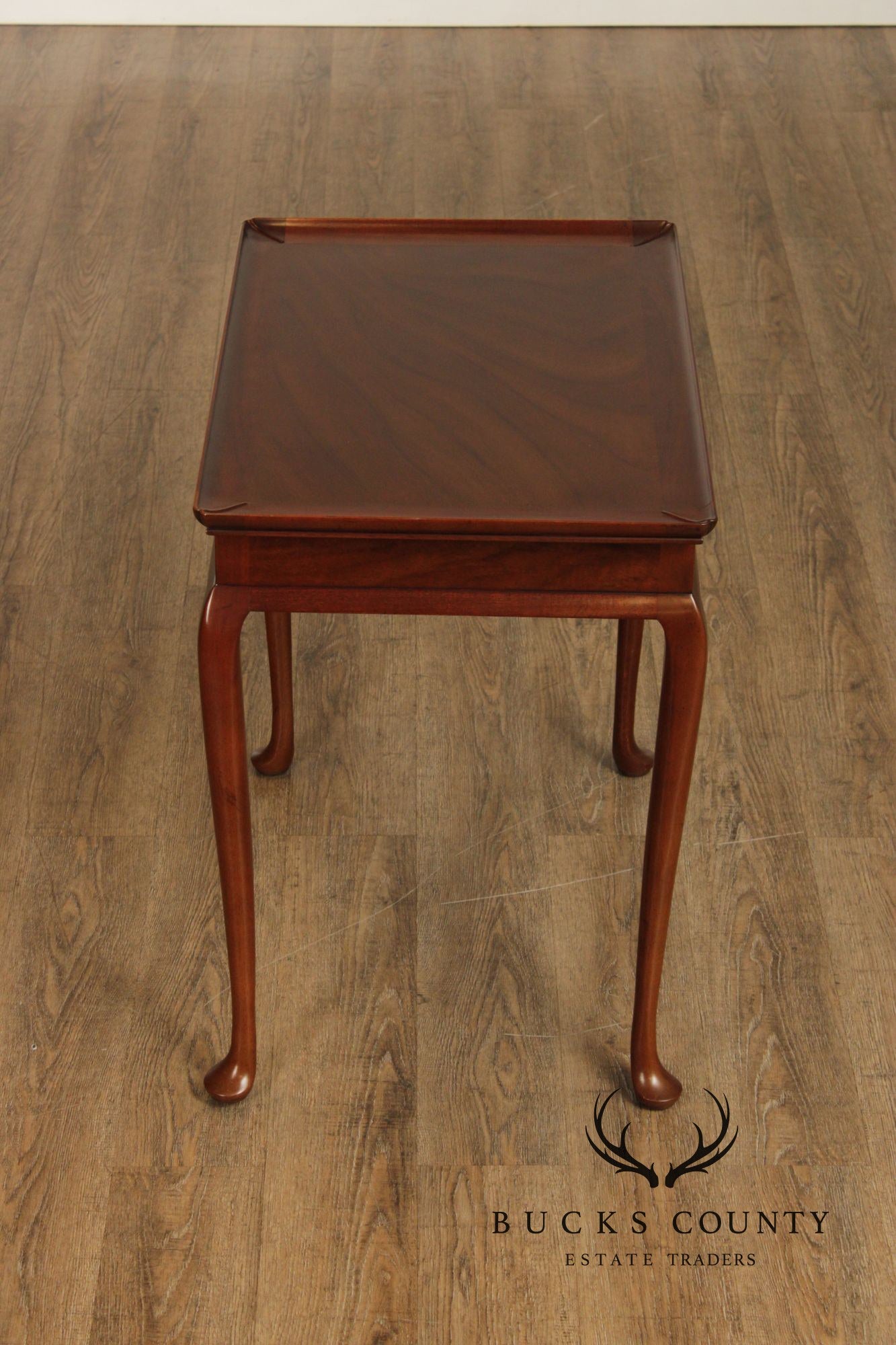 Kindel Winterthur Reproduction Mahogany Side Table