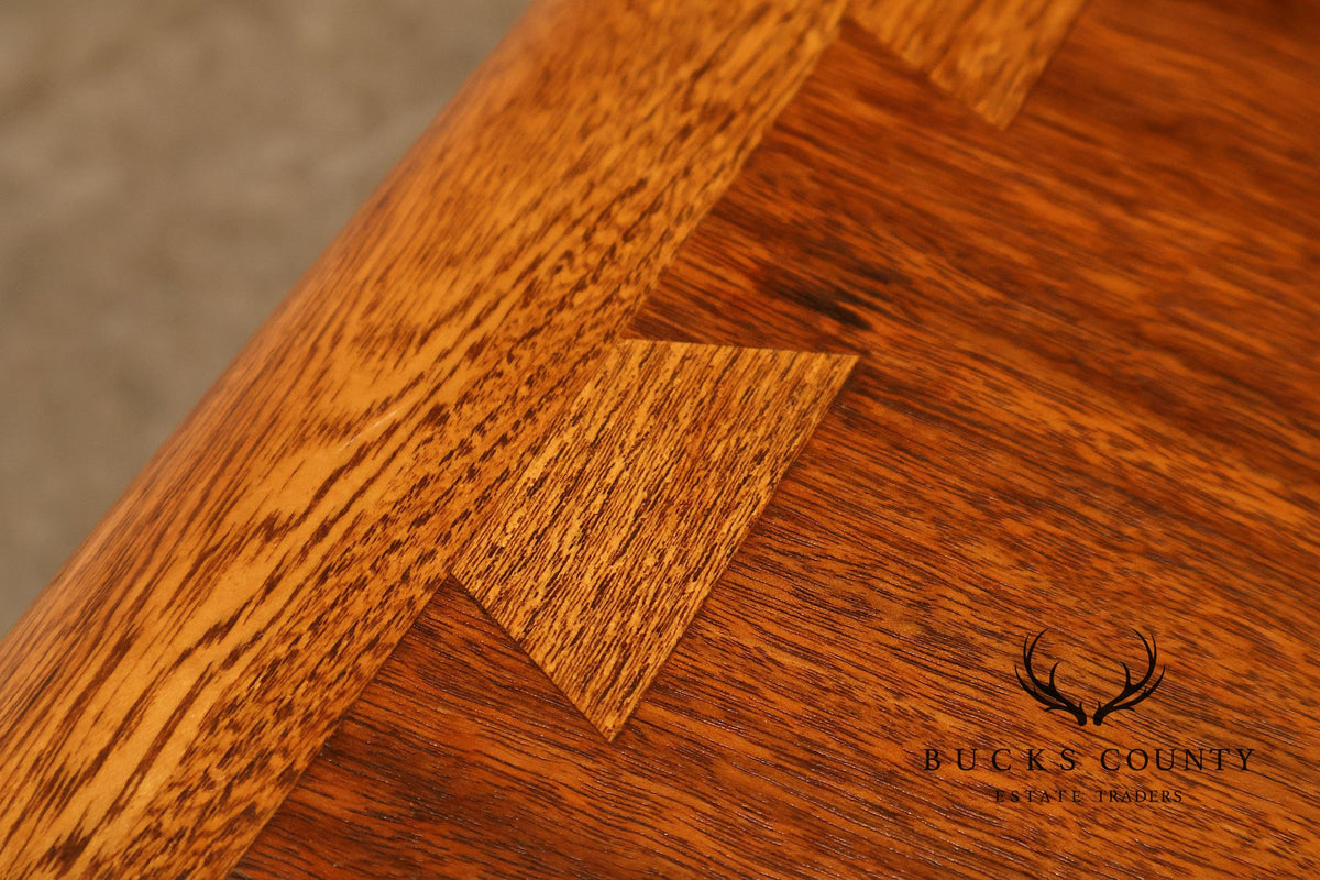Lane 'Acclaim' Mid Century Modern Walnut and Oak End Table