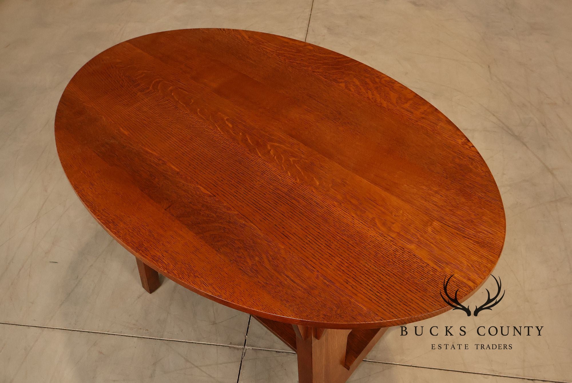 Stickley Mission Collection Oak Limbert Library Table