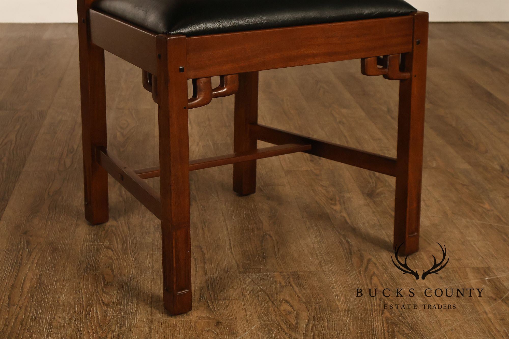 Stickley Pasadena Bungalow Blacker House Set Of Six Mahogany Dining Chairs