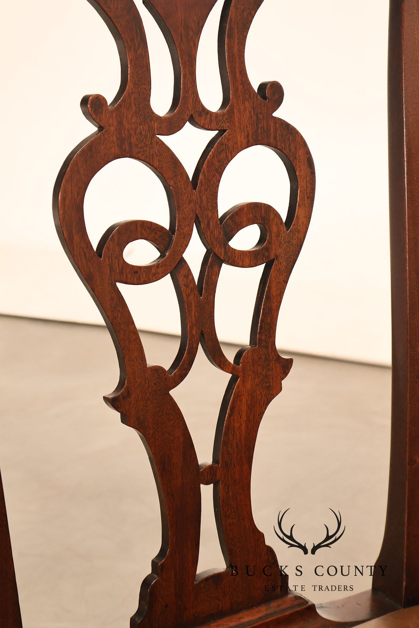 Georgie III Style Antique Set of Six Mahogany Dining chairs