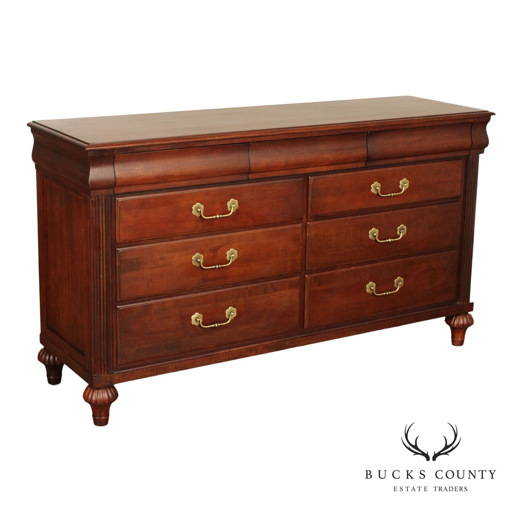 Ethan Allen 'British Classics' Double Dresser