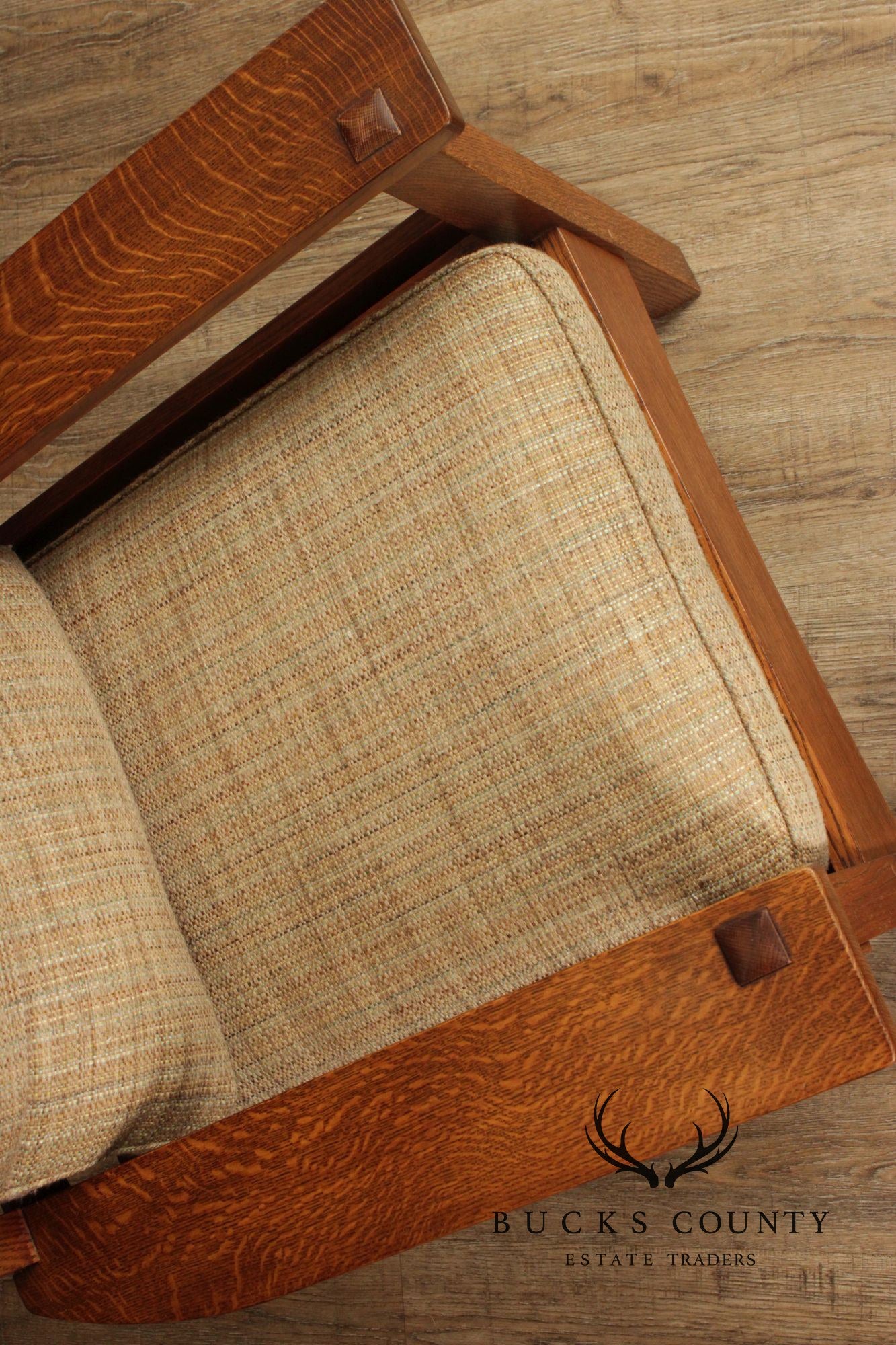 Stickley Mission Collection Oak Lounge Chair