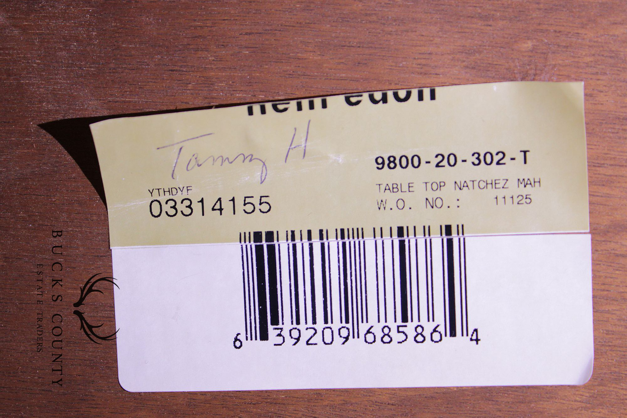 Henredon Natchez Mahogany Double Pedestal Dining Table With Three Leaves