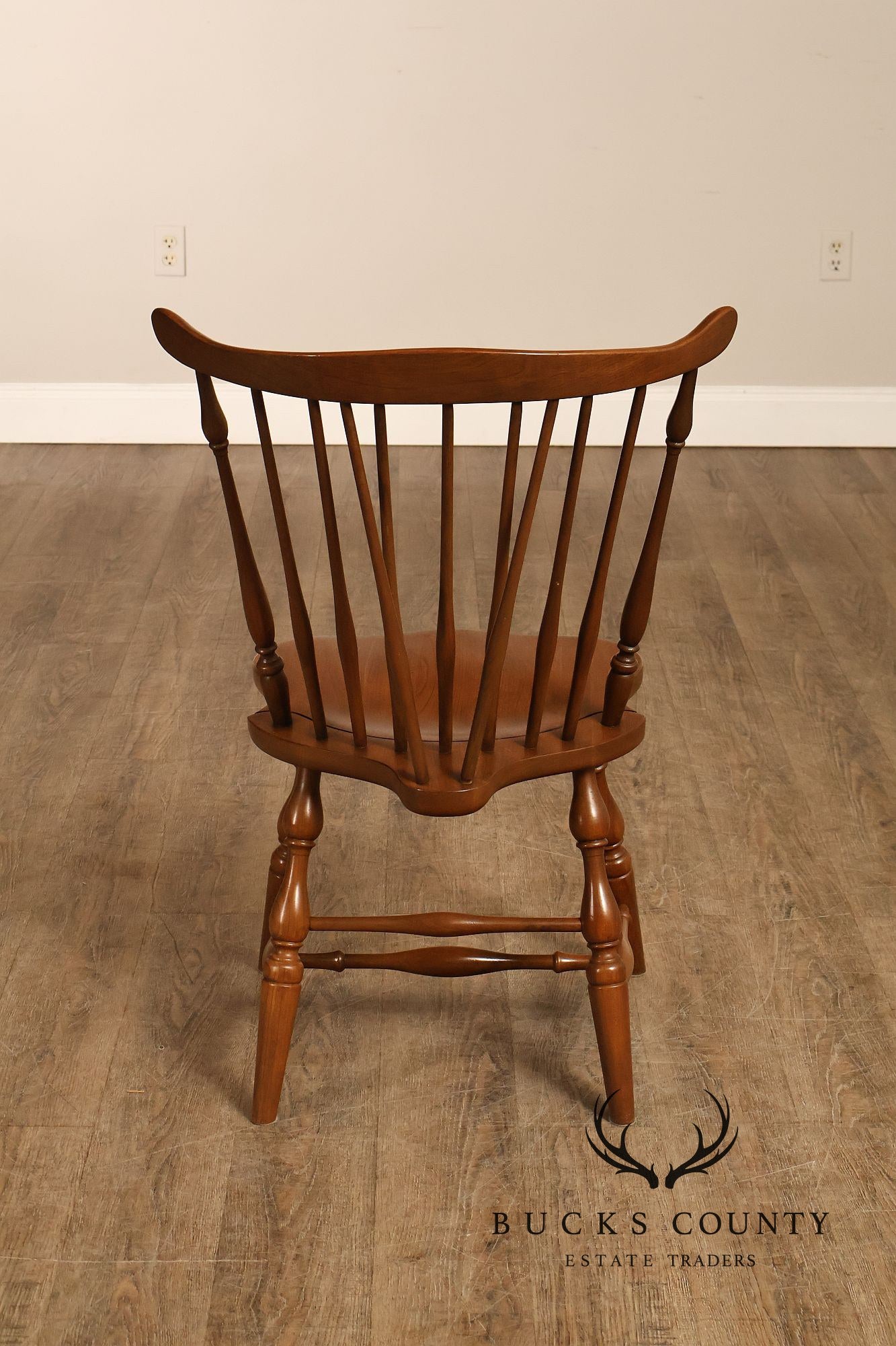 Pennsylvania House Vintage Set of Three Cherry Windsor Chairs