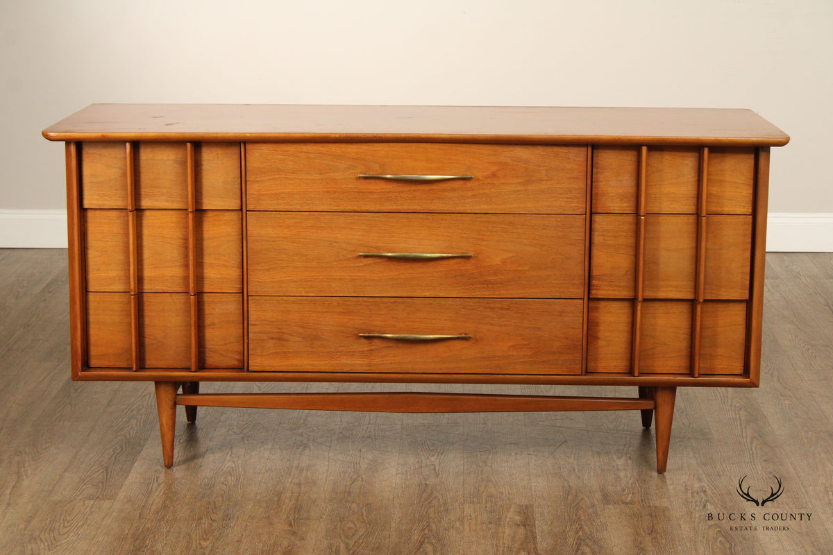 Kent Coffey 'Foreteller' Mid Century Modern Walnut Long Dresser