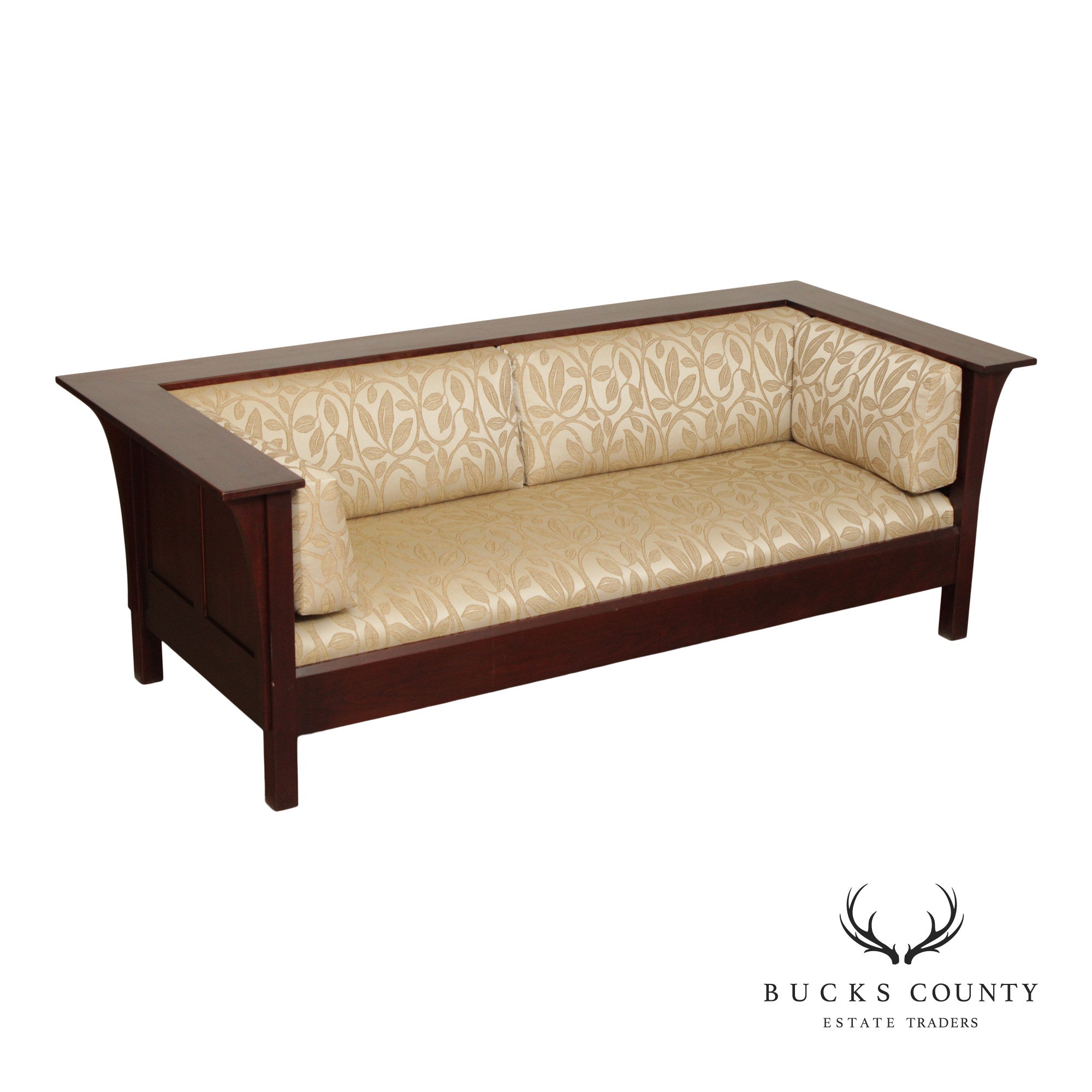 Stickley Mission Collection Cherry Prairie Settle