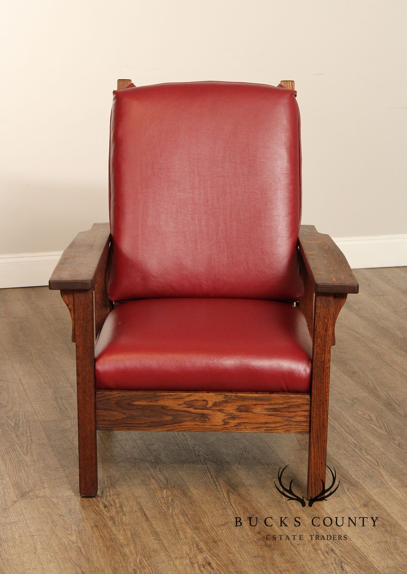 Gustav Stickley Antique Mission Oak Morris Chair