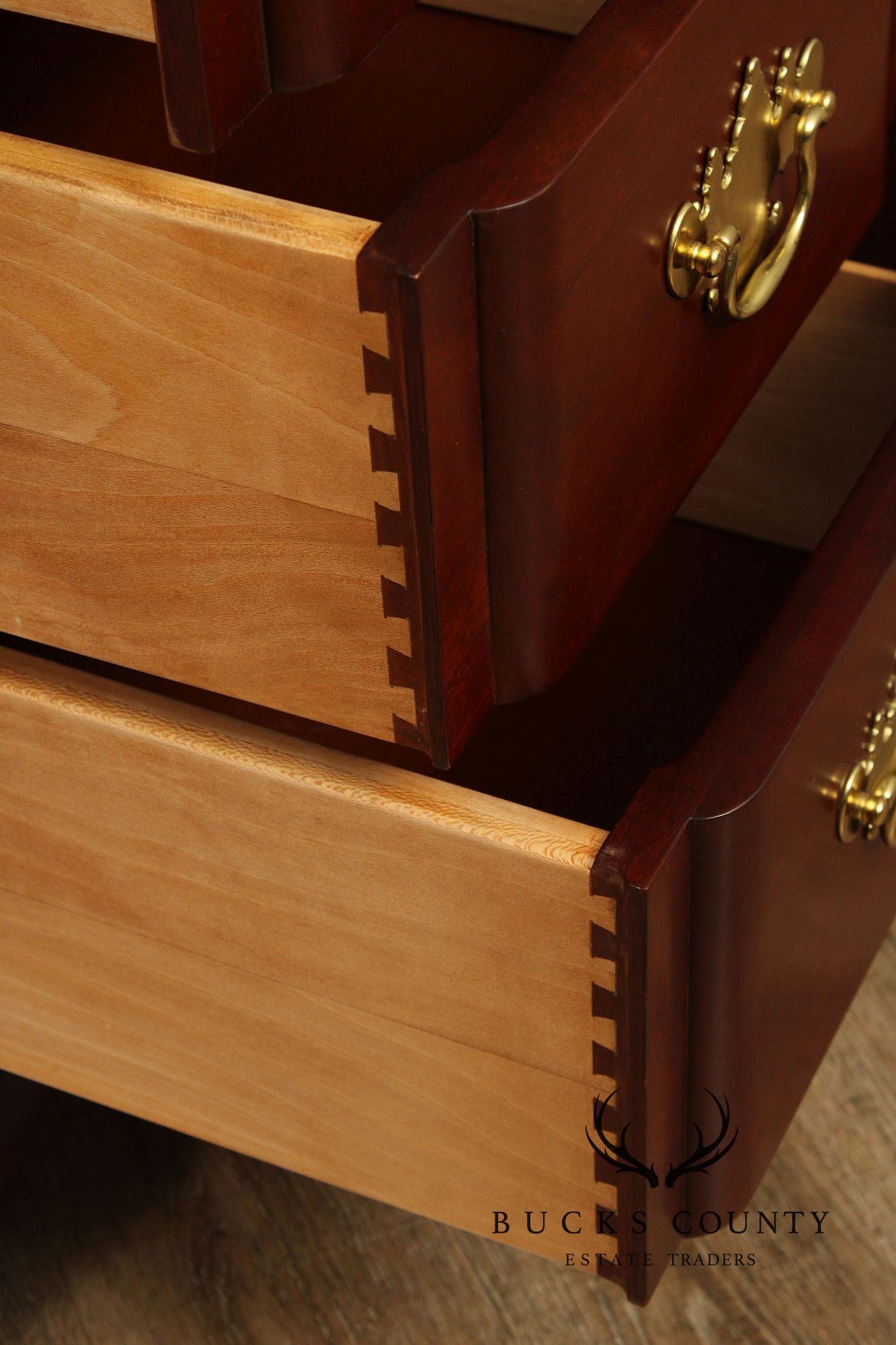 Kindel Winterthur Reproduction Mahogany Secretary Desk