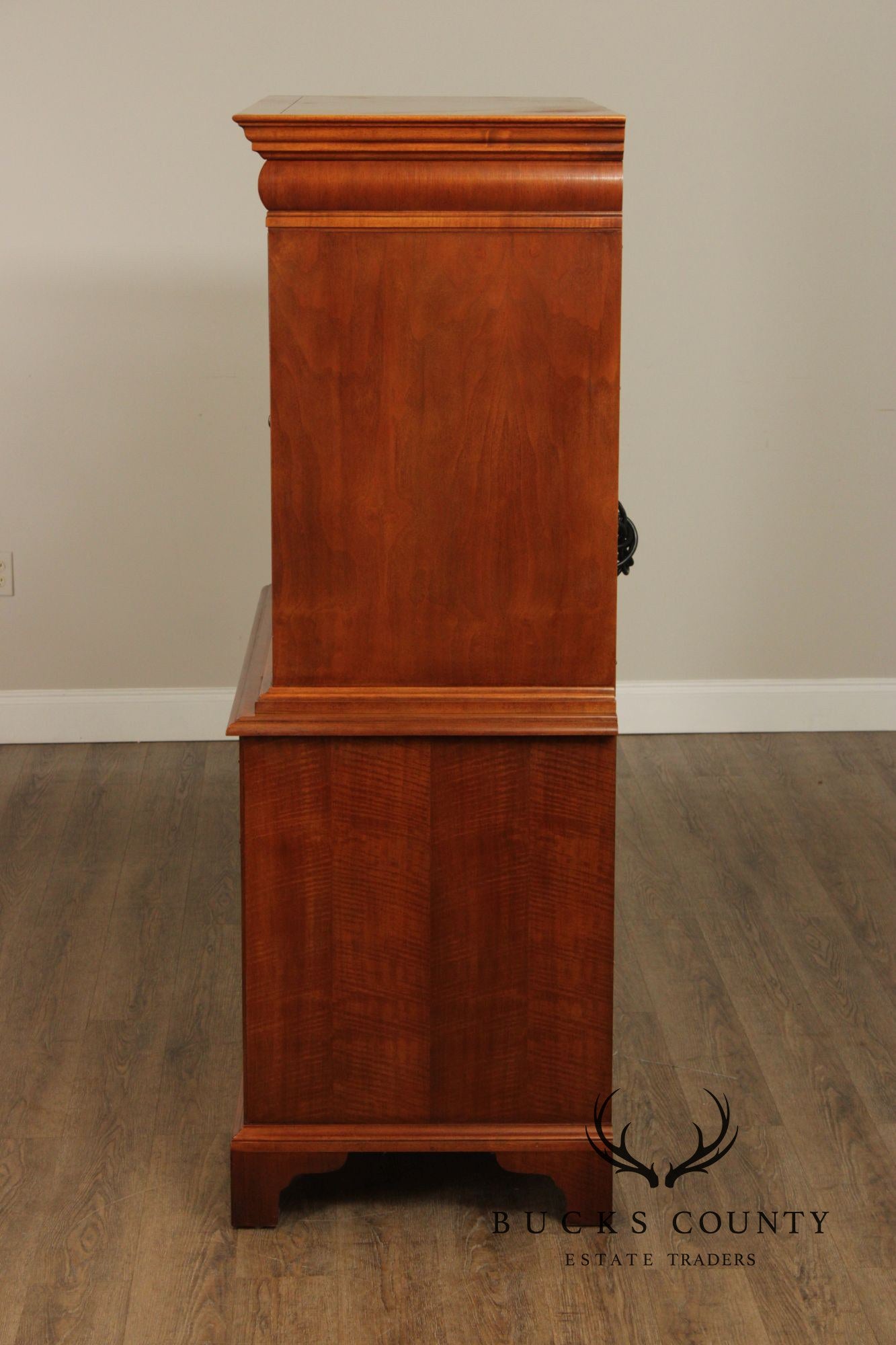 Century British National Trust Collection Burlwood Armoire