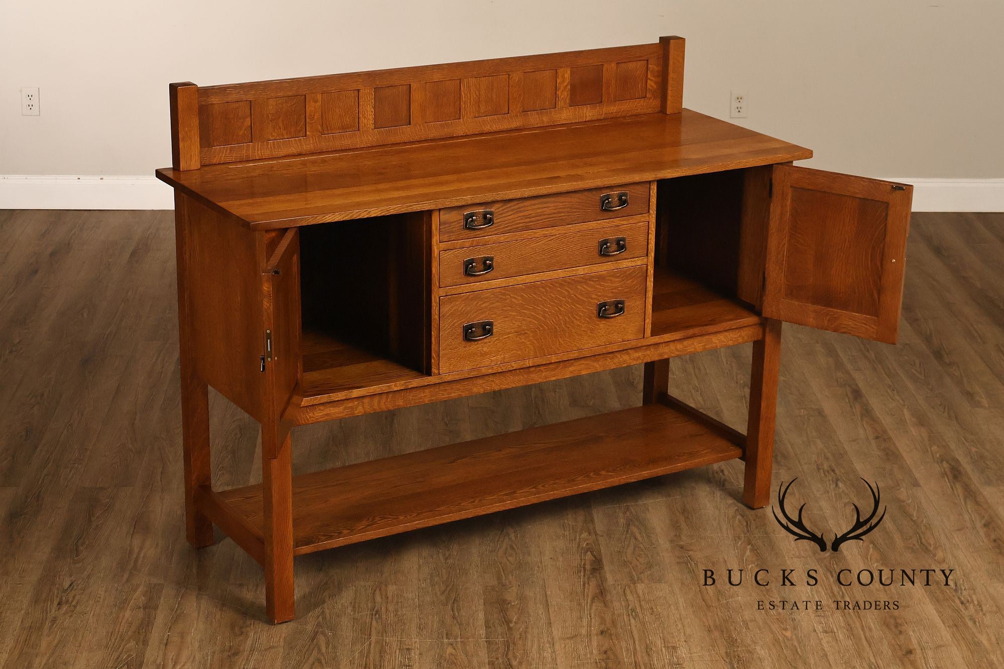 Stickley Mission Collection Oak Sideboard