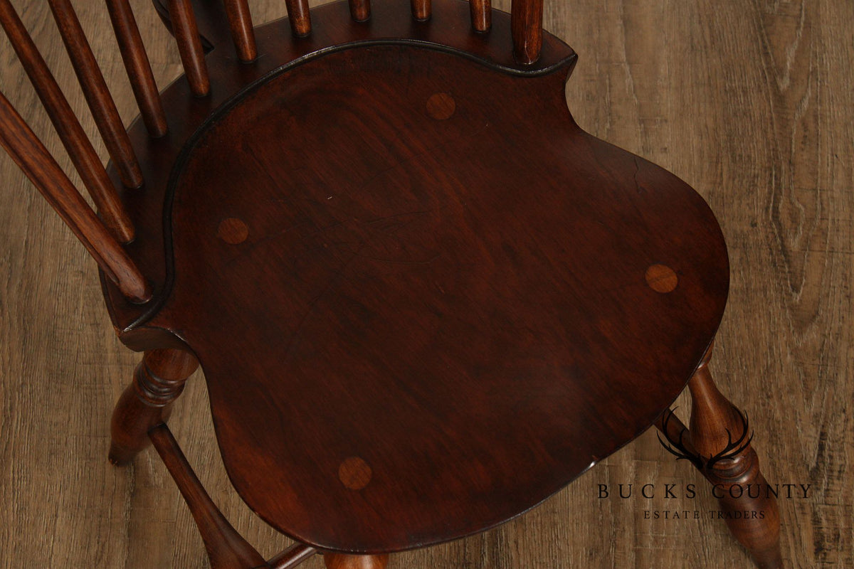 River Bend Chair Co. Brace Back Windsor Fan Back Side Chair