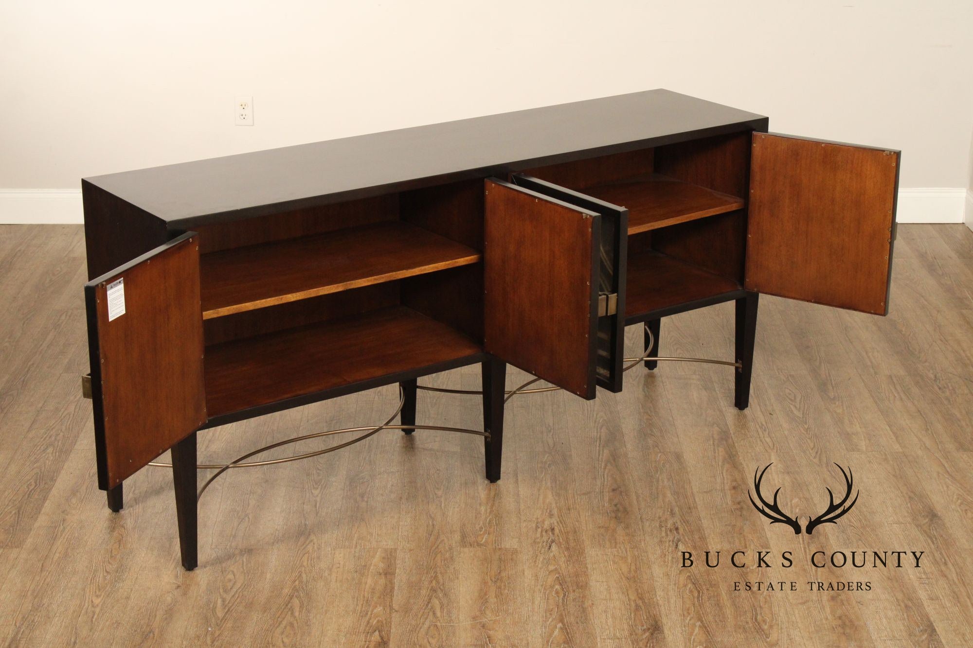 Alden Parkes 'Hancock' Mirrored Buffet Sideboard