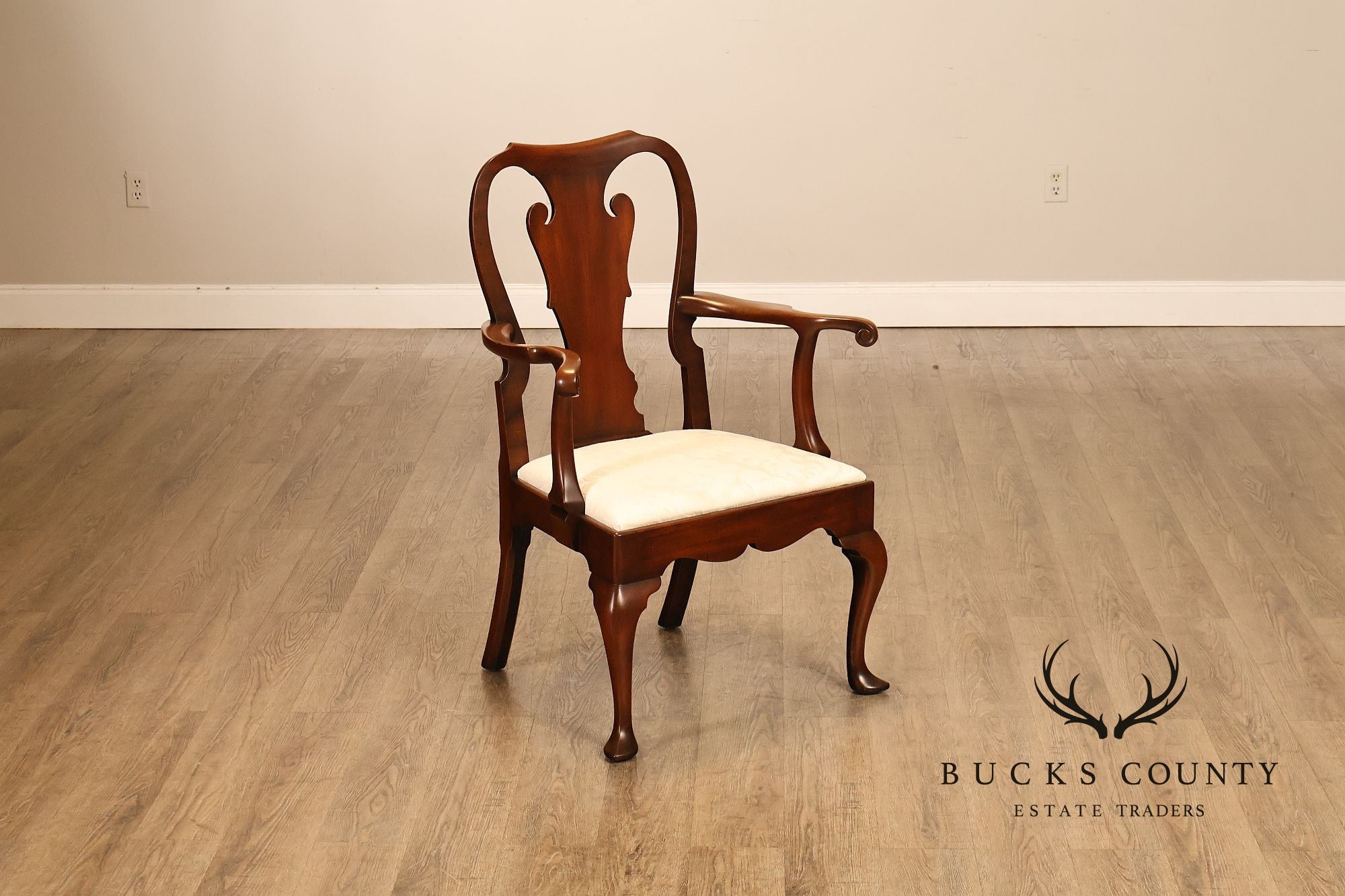 Kittinger Colonial Williamsburg Pair of Mahogany Armchairs CW 151