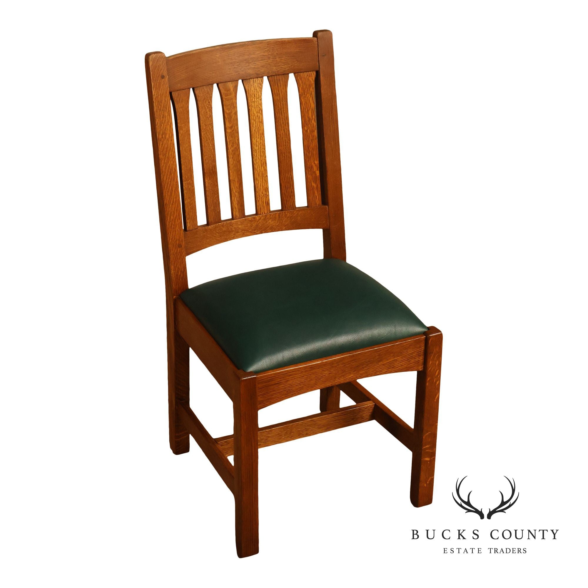 Stickley Mission Collection Oak Cottage Side Chair