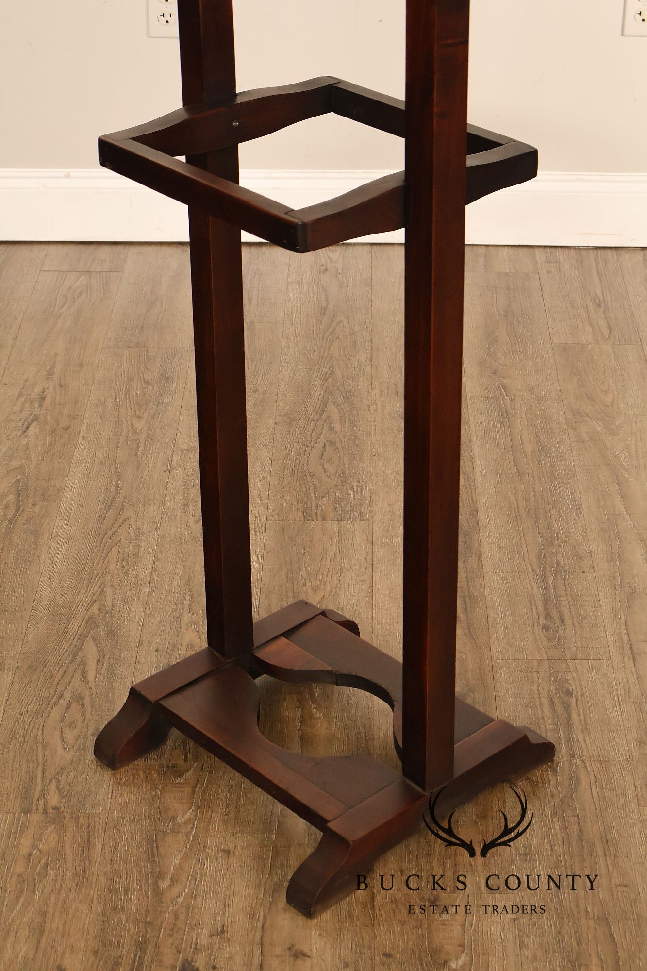 Antique Mission Style Double Sided Coat Rack