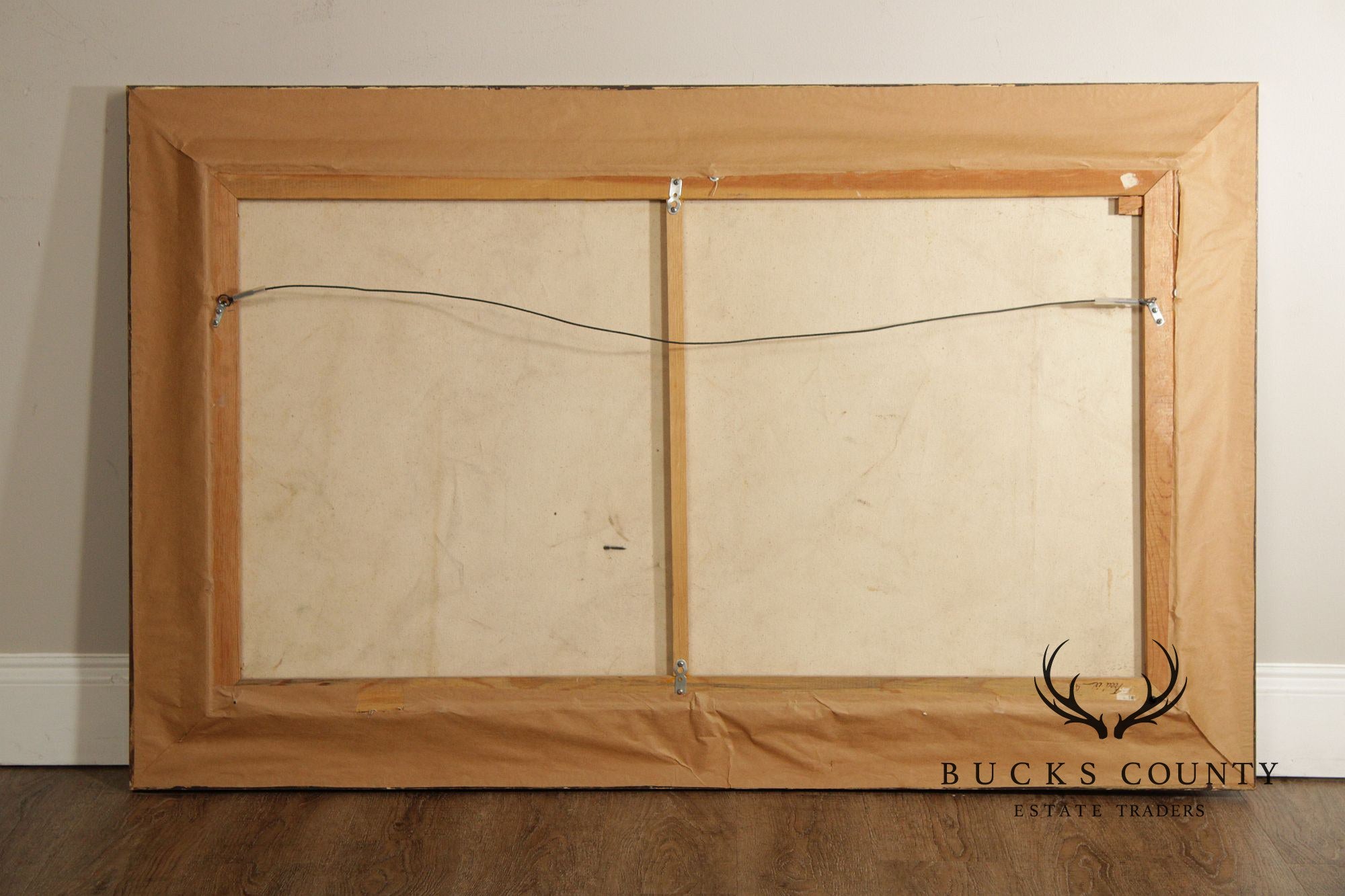 Charles T. Perry Oil Painting, Sibling Portrait