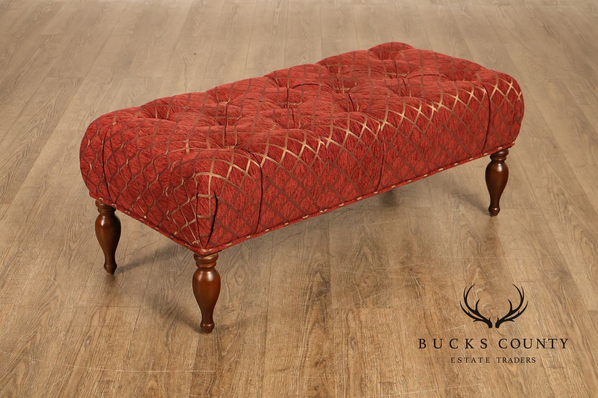 Lee Industries Upholstered Tufted Bench