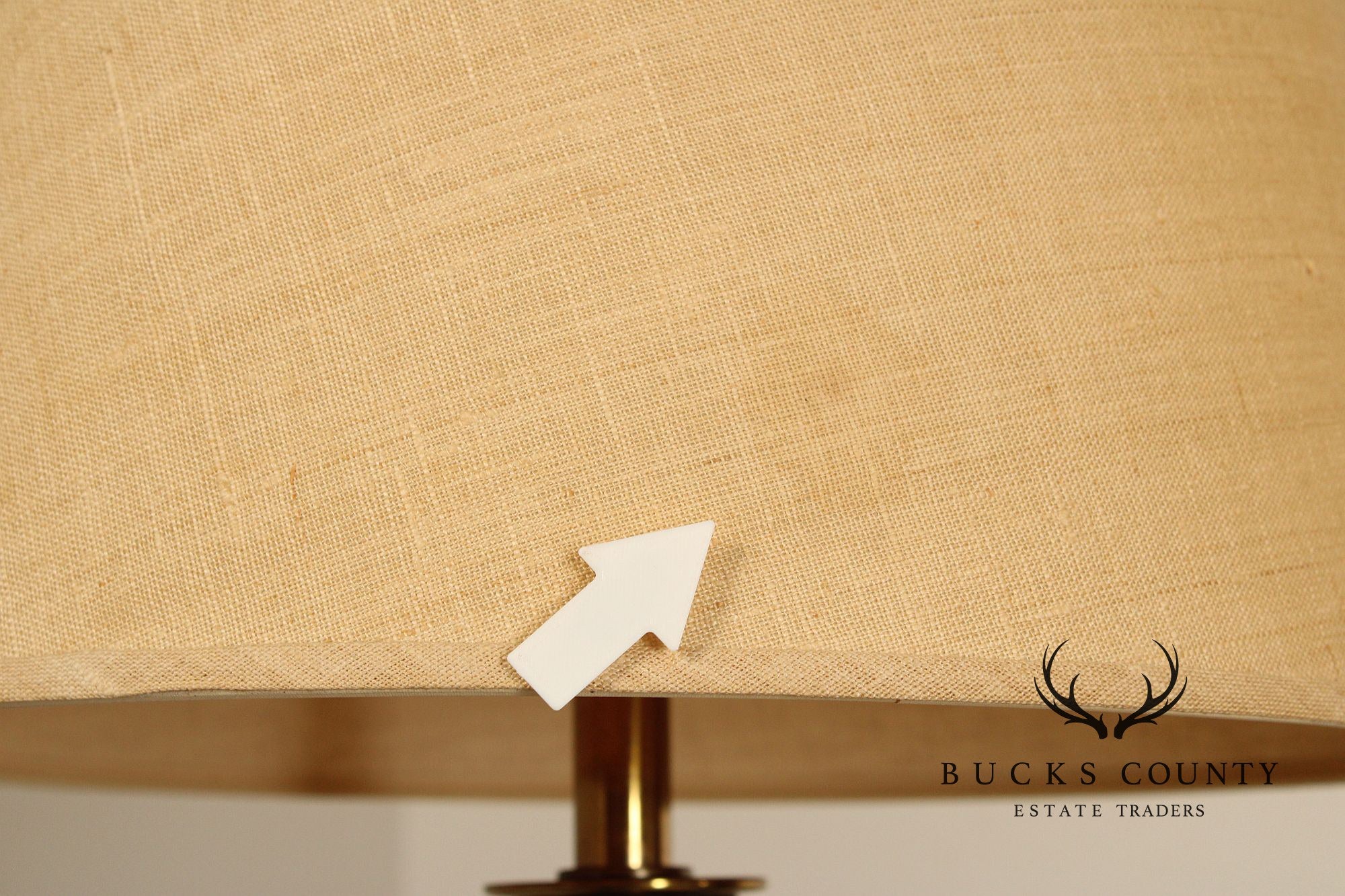 Vintage Stiffel Pair of Brass Baluster Table Lamps