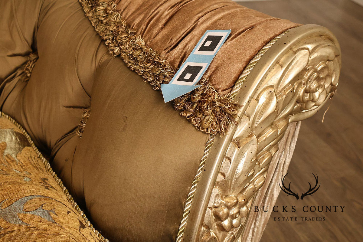 Italian Renaissance Style Upholstered Sofa