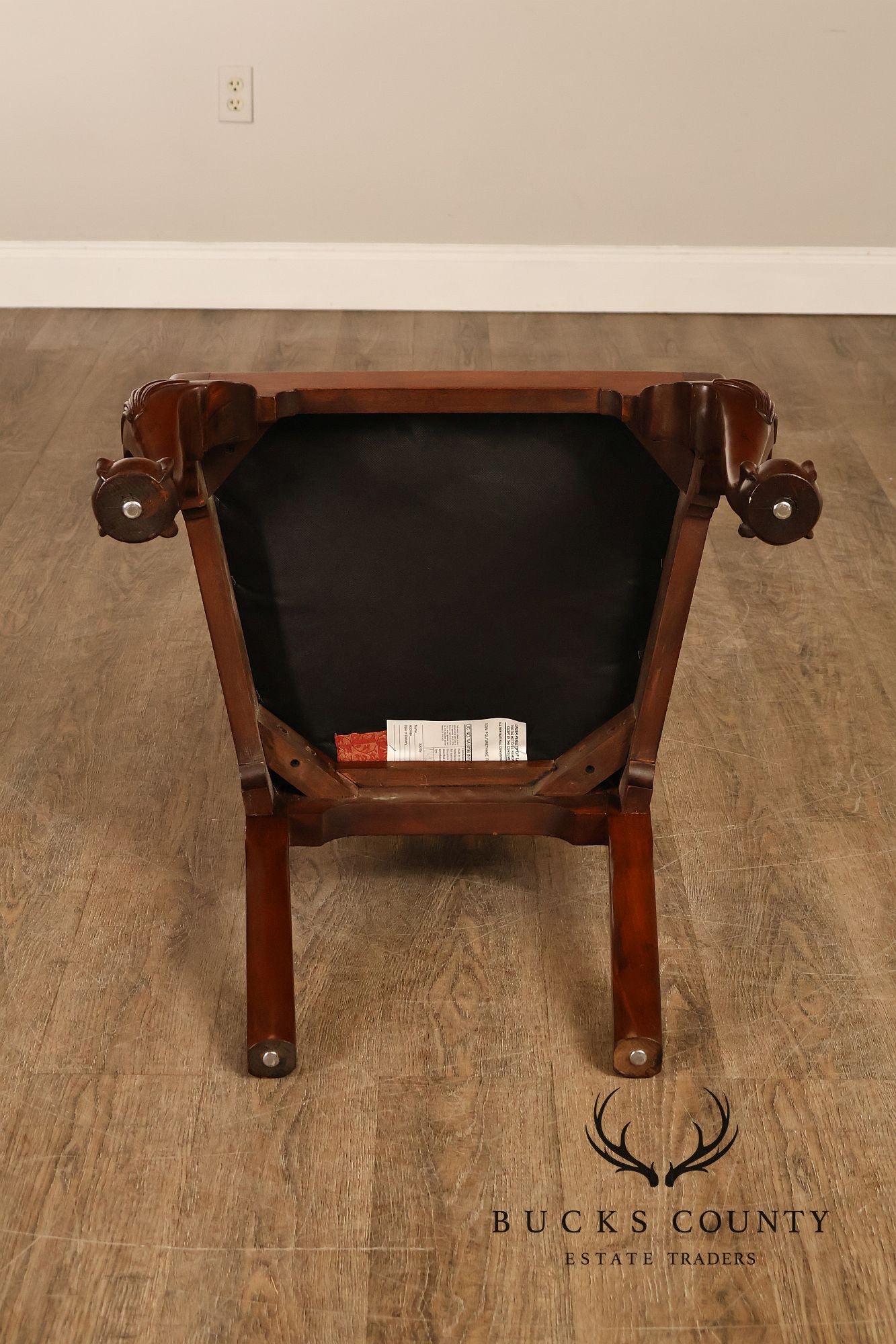 Stickley Chippendale Style Set of Four Mahogany Dining Chairs