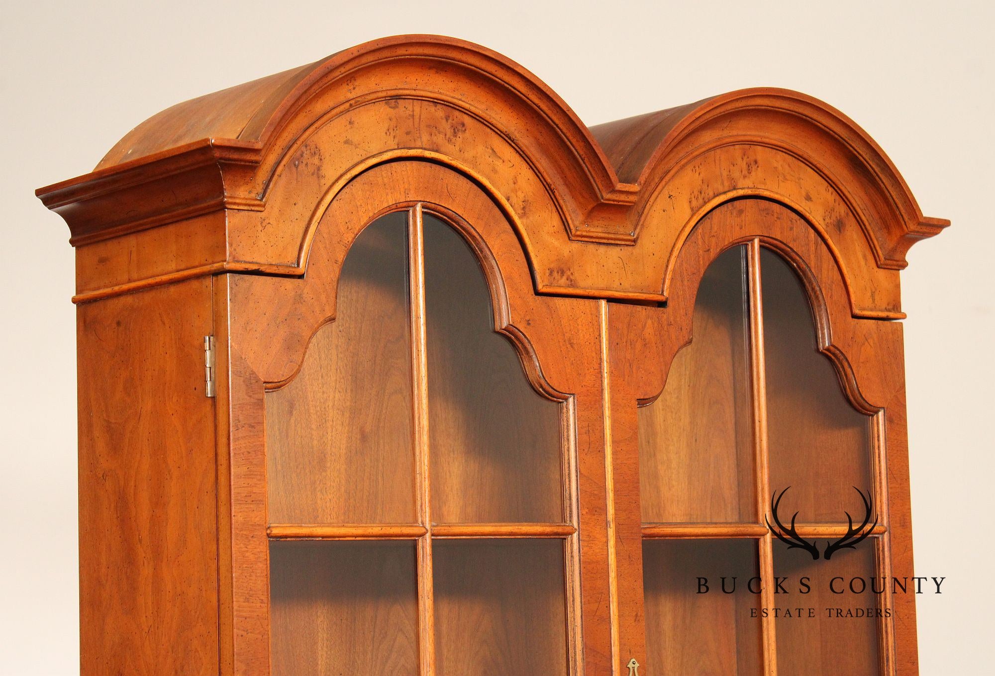 Henredon 'Folio 10' Walnut Secretary Bookcase