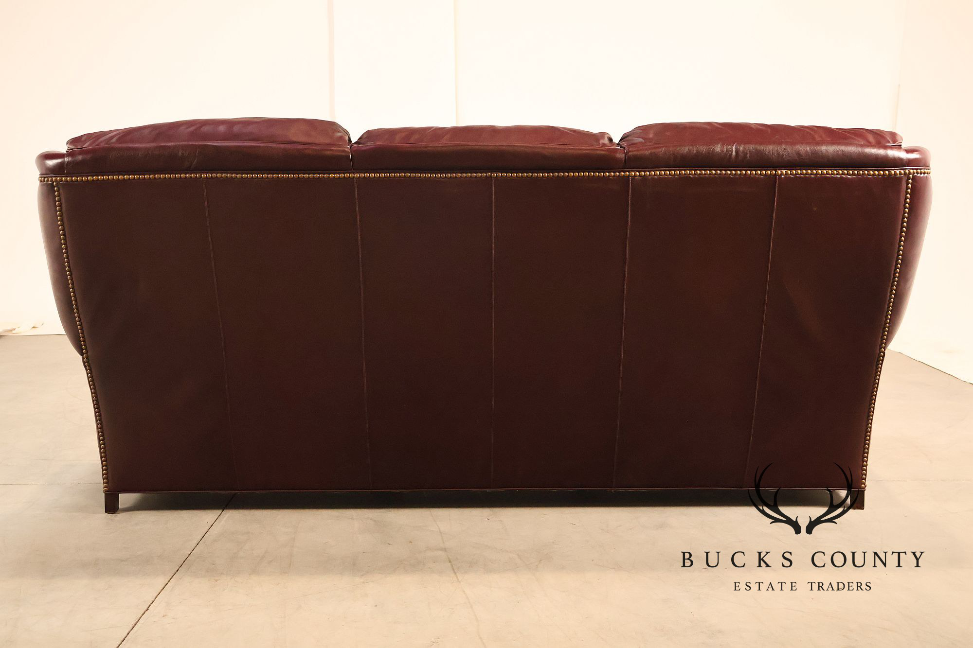Hancock & Moore Austin High Back Leather Sofa