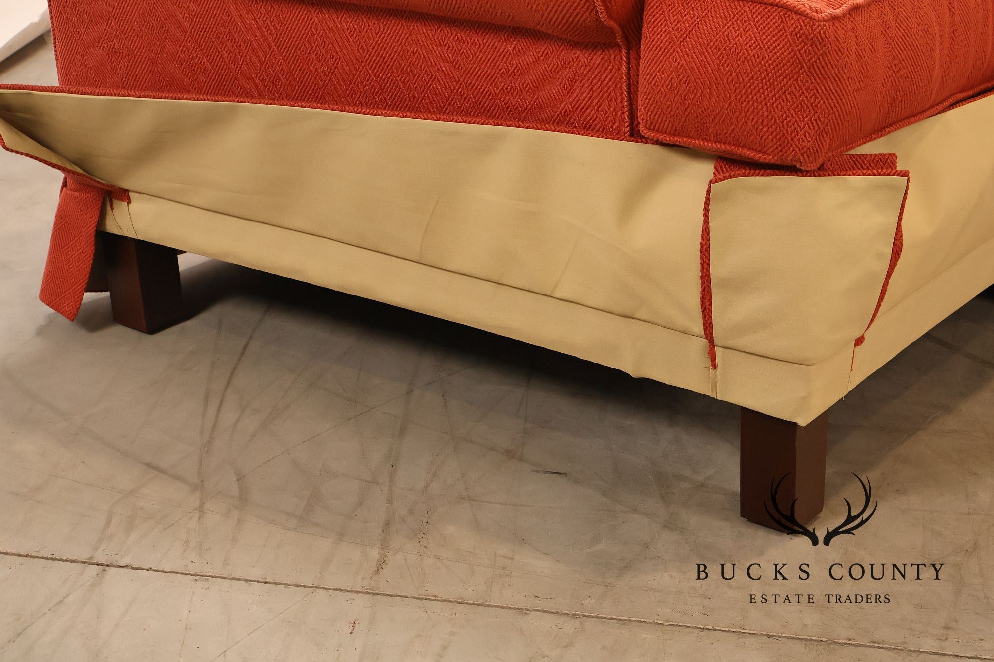 Miles Talbott Left-Facing Custom Upholstered Sectional Sofa