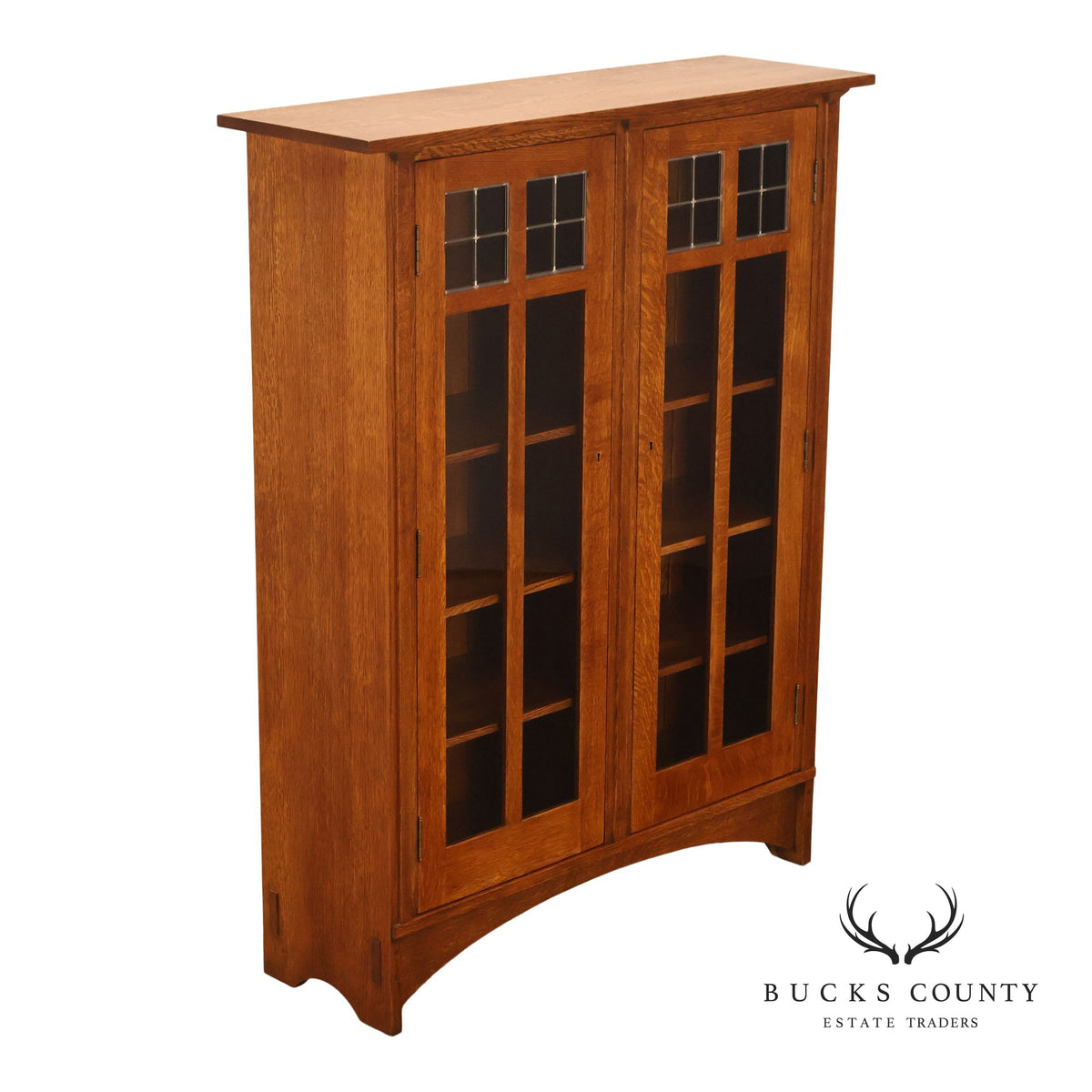 Stickley Mission Collection Harvey Ellis Oak Bookcase