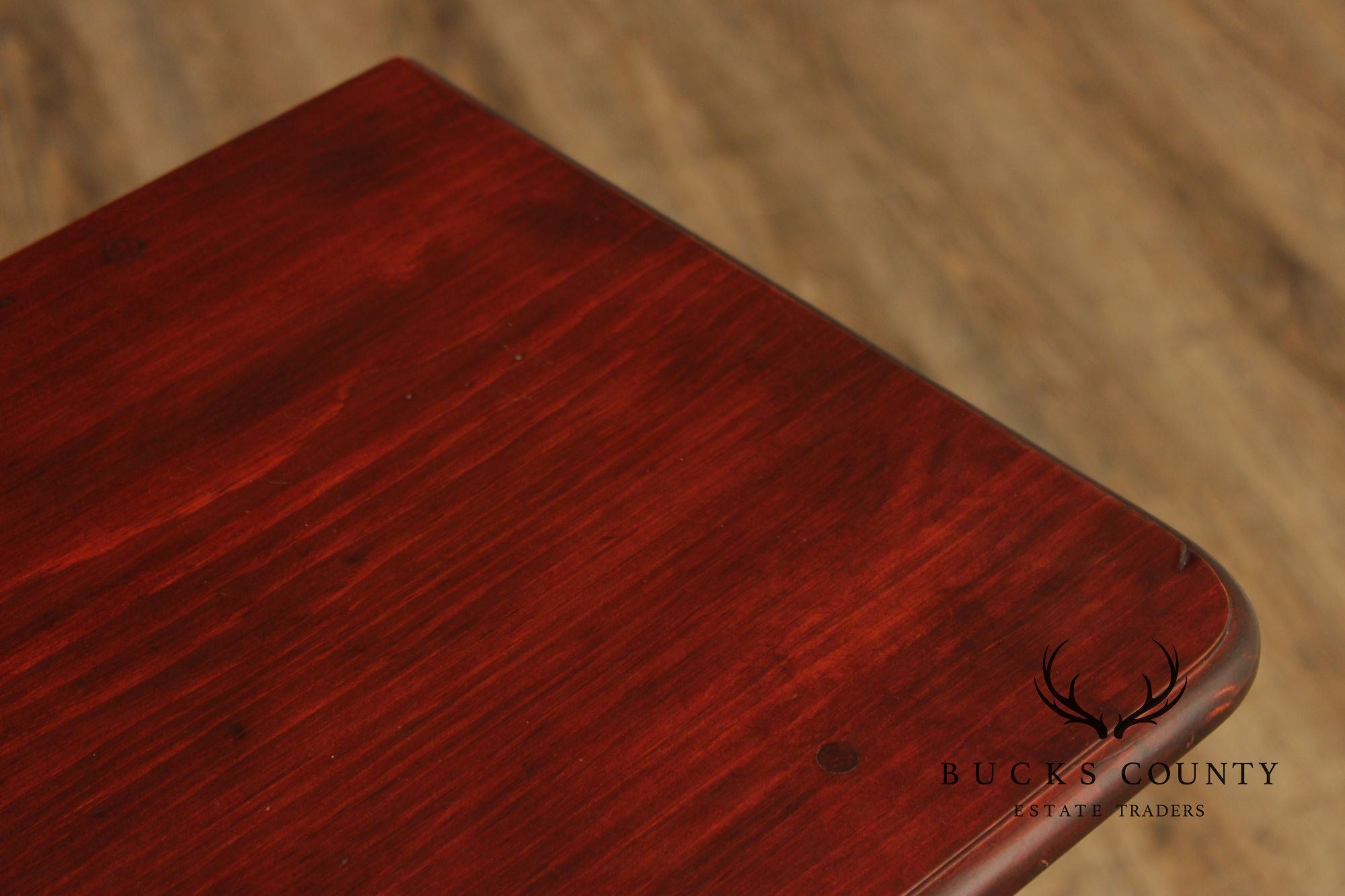 Georgian Style Shell Carved Narrow Console Table