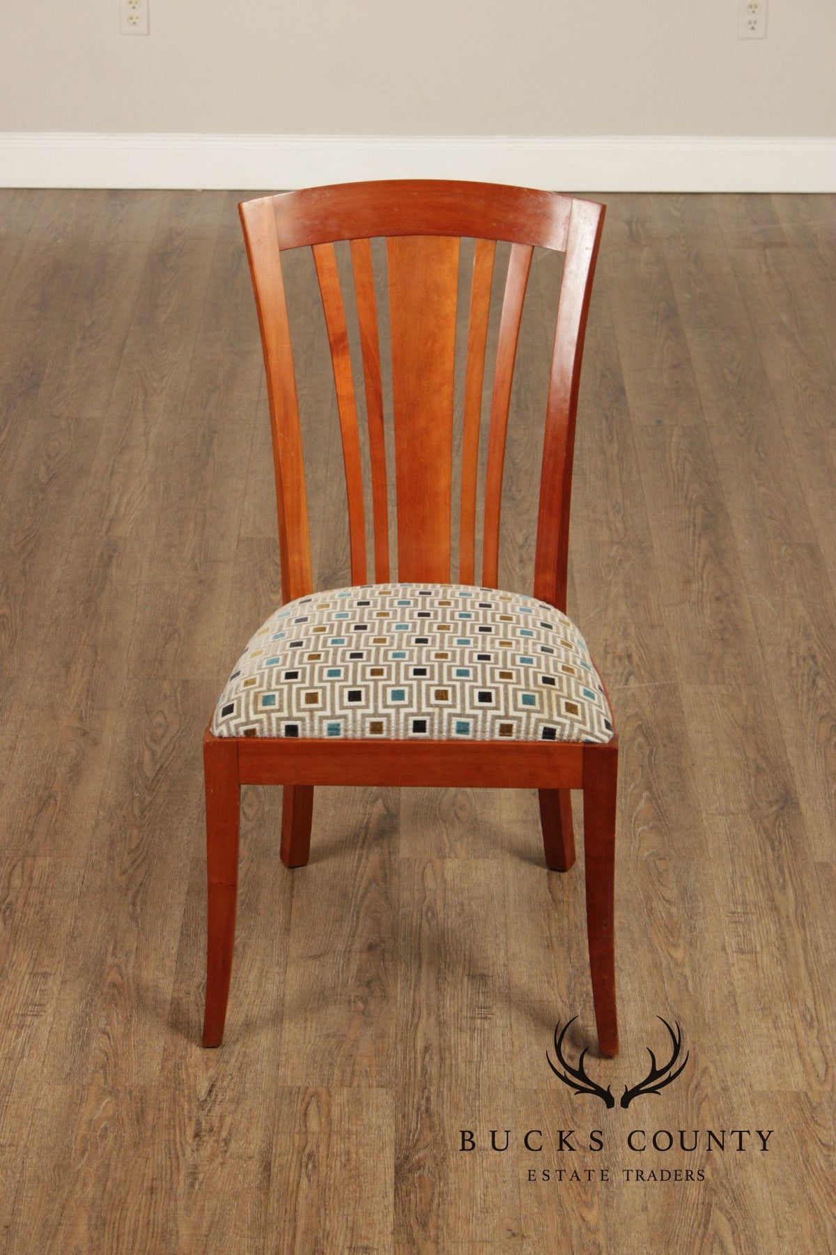 Stickley Highlands Collection Set of Six Cherry Side Chairs