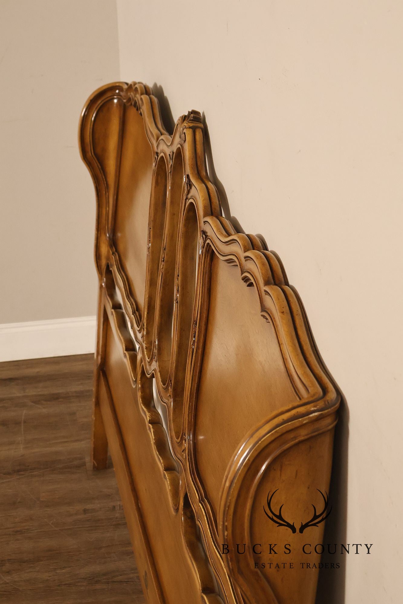 Ruder New York French Country Style Vintage King Headboard