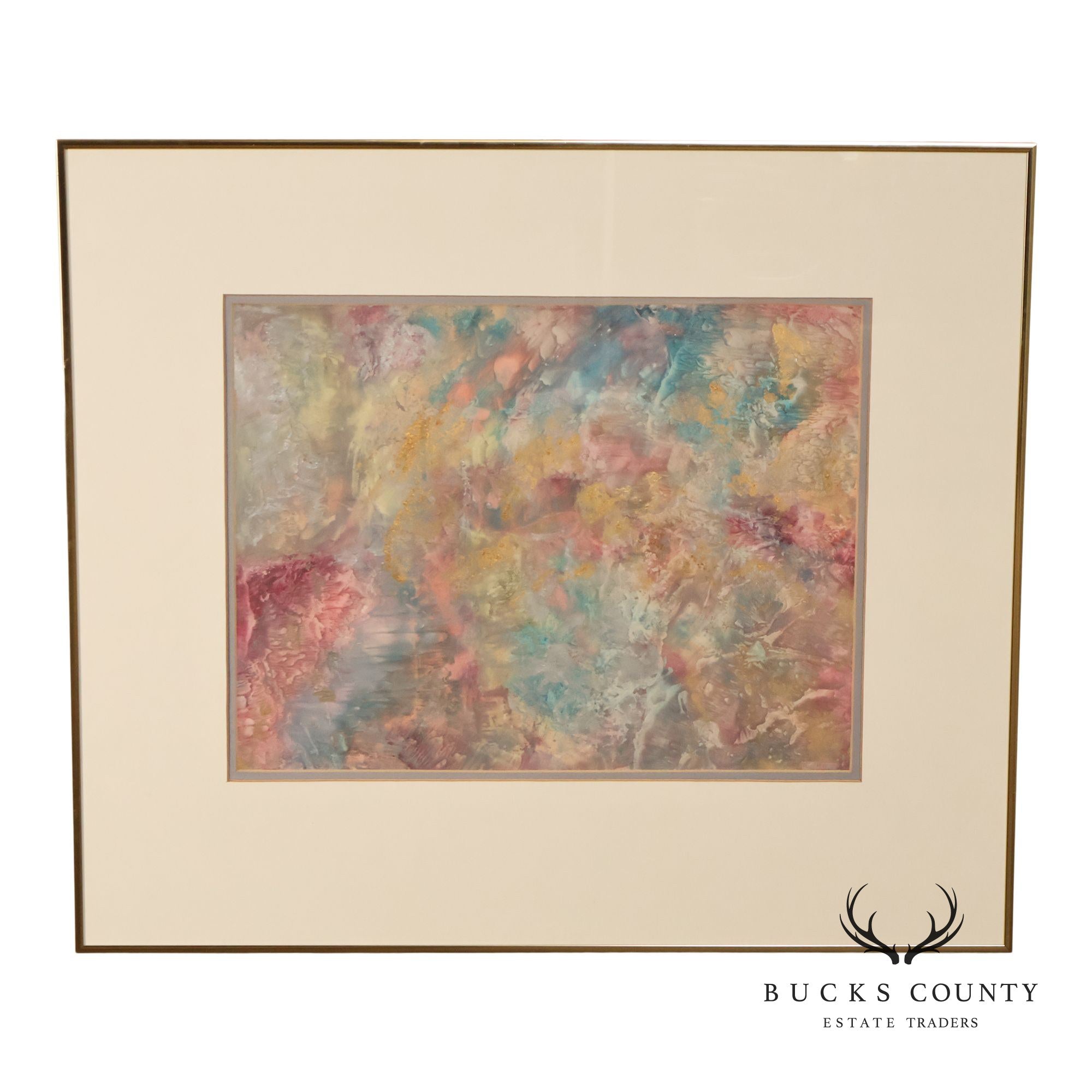 Suzanne Marinell Mixed Media Painting, 'Merlin's Alchemy'