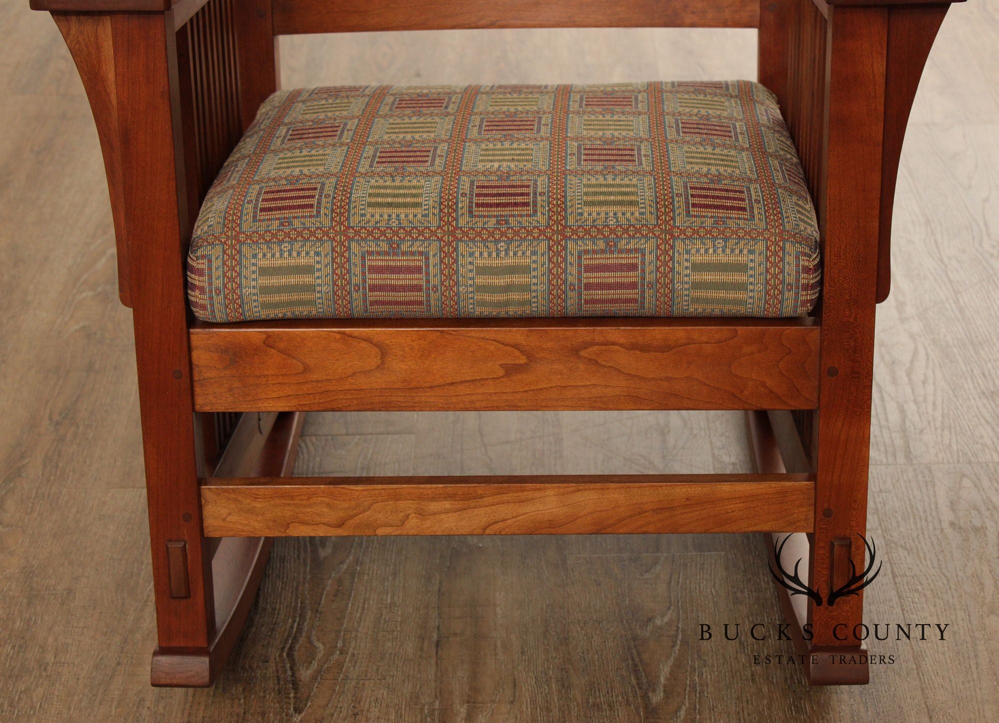 Stickley Mission Collection Cherry Spindle Rocker