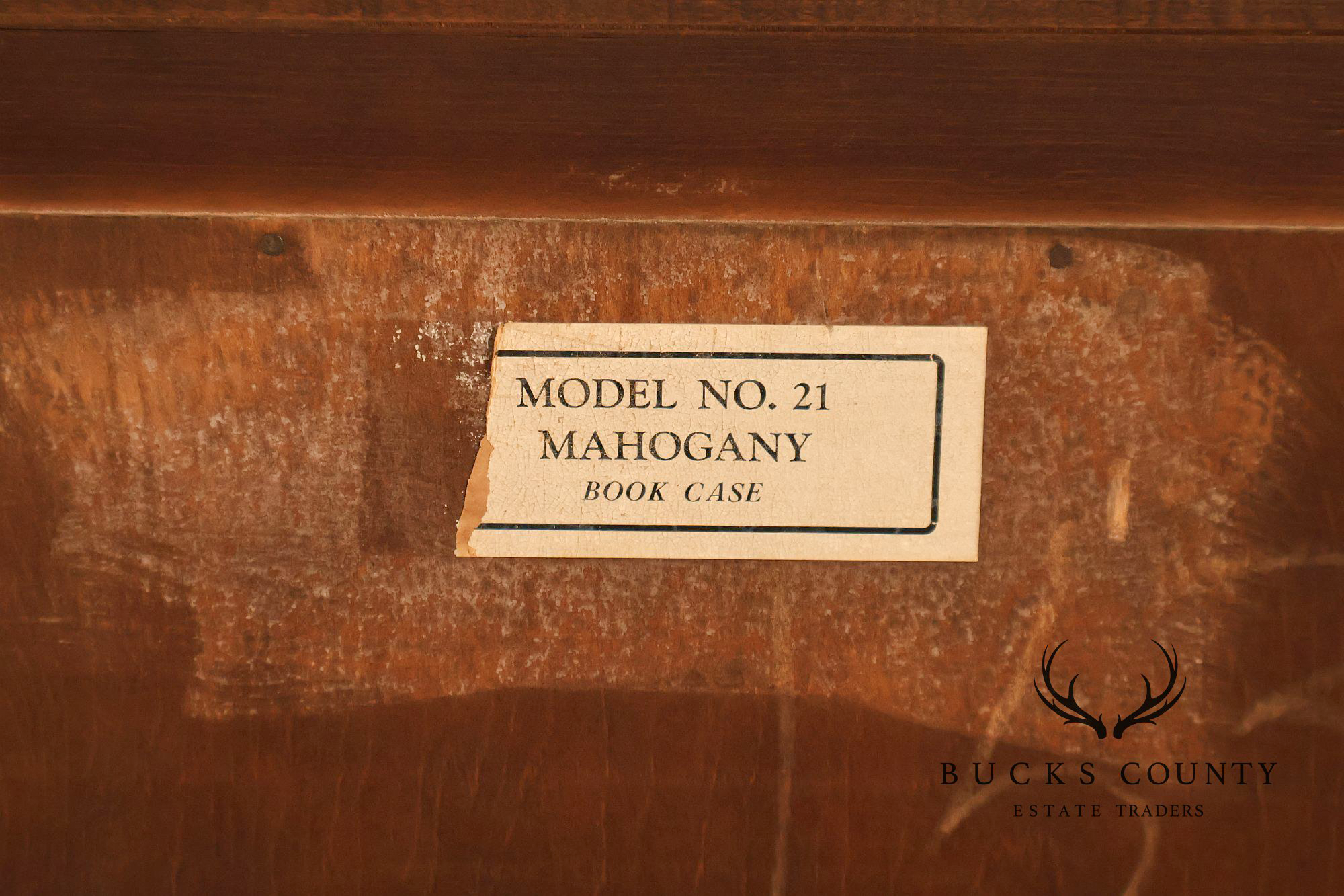 1940's Chippendale Style Mahogany Single Door By Wasmuth-Goodrich