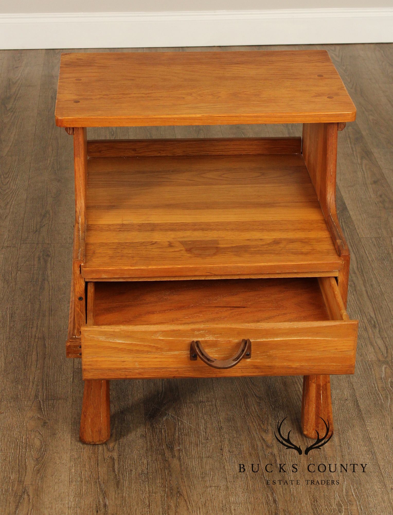 Brandt Ranch Oak One-Drawer Side Table