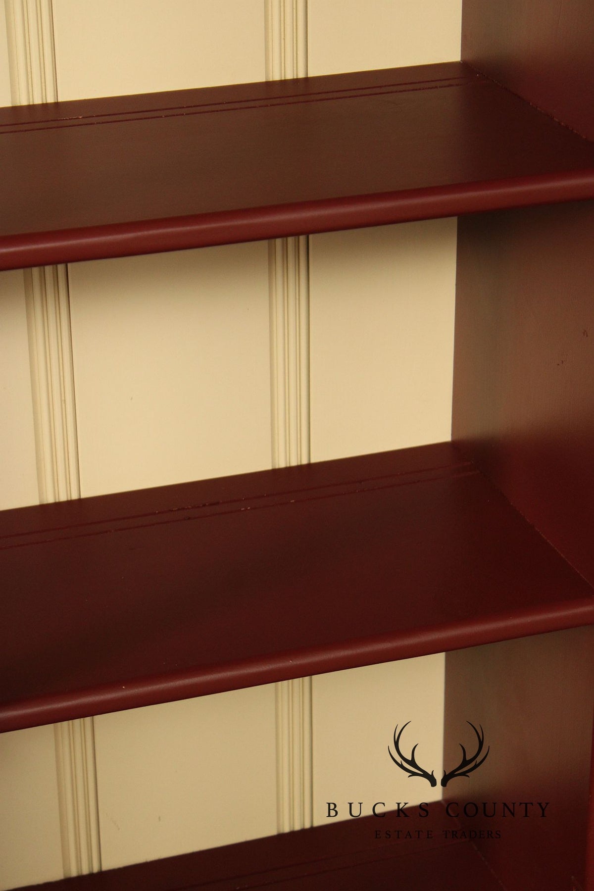 Georgia Pine Craftsmen Devonshire Painted Pine Plate Cupboard Cabinet